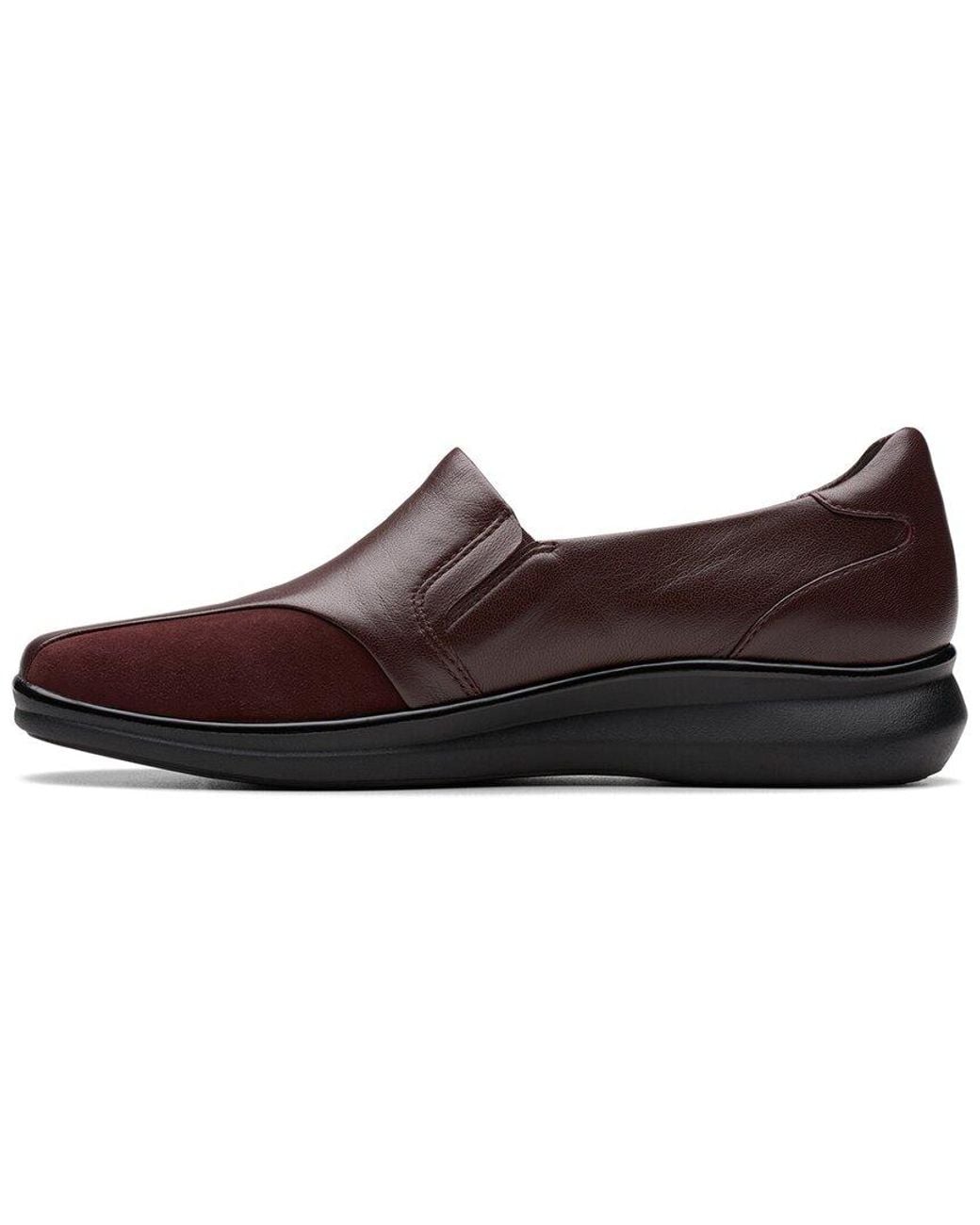 Clarks Brown Lynell Edge Leather Loafer