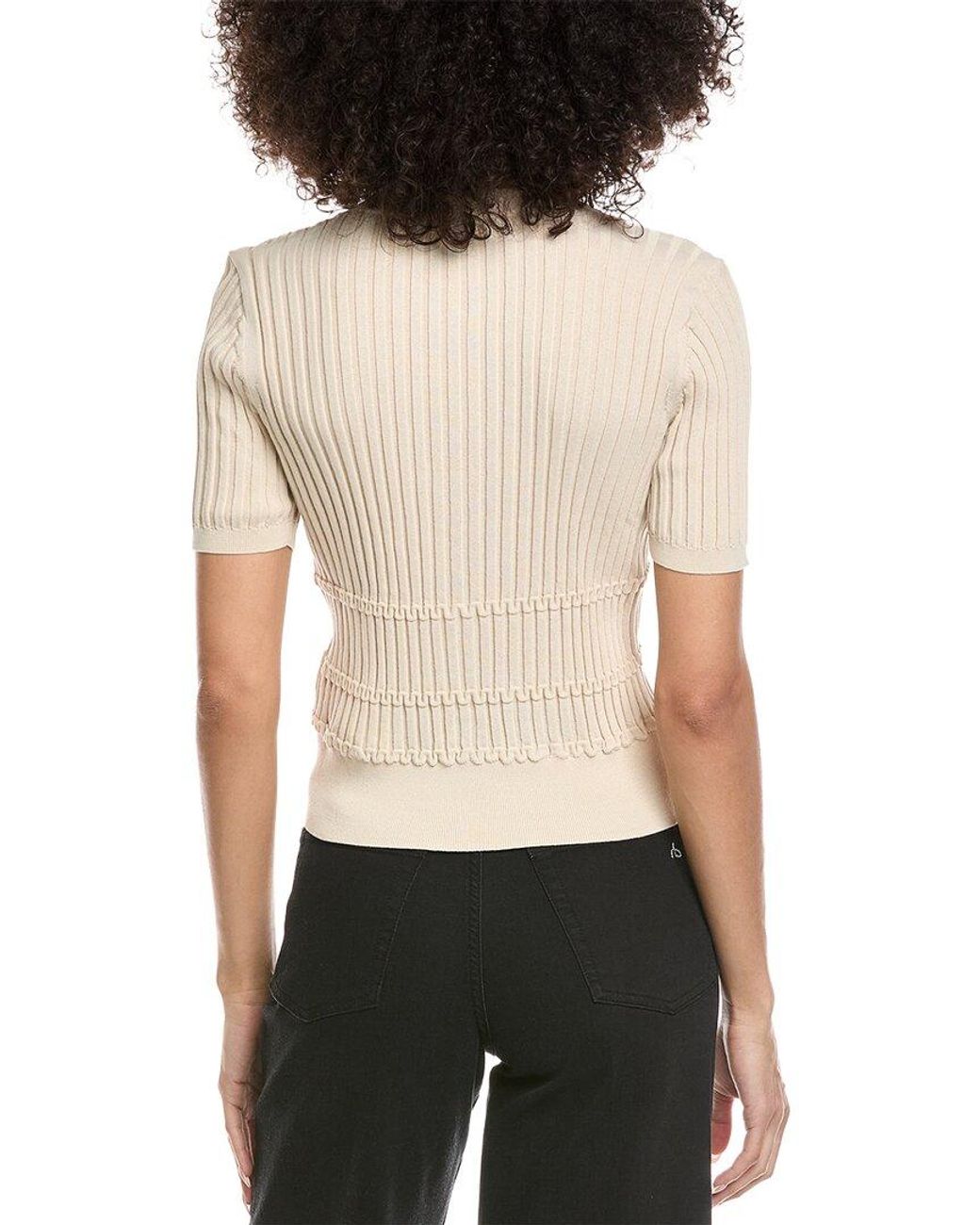 Rag & Bone White Stacey Cardigan