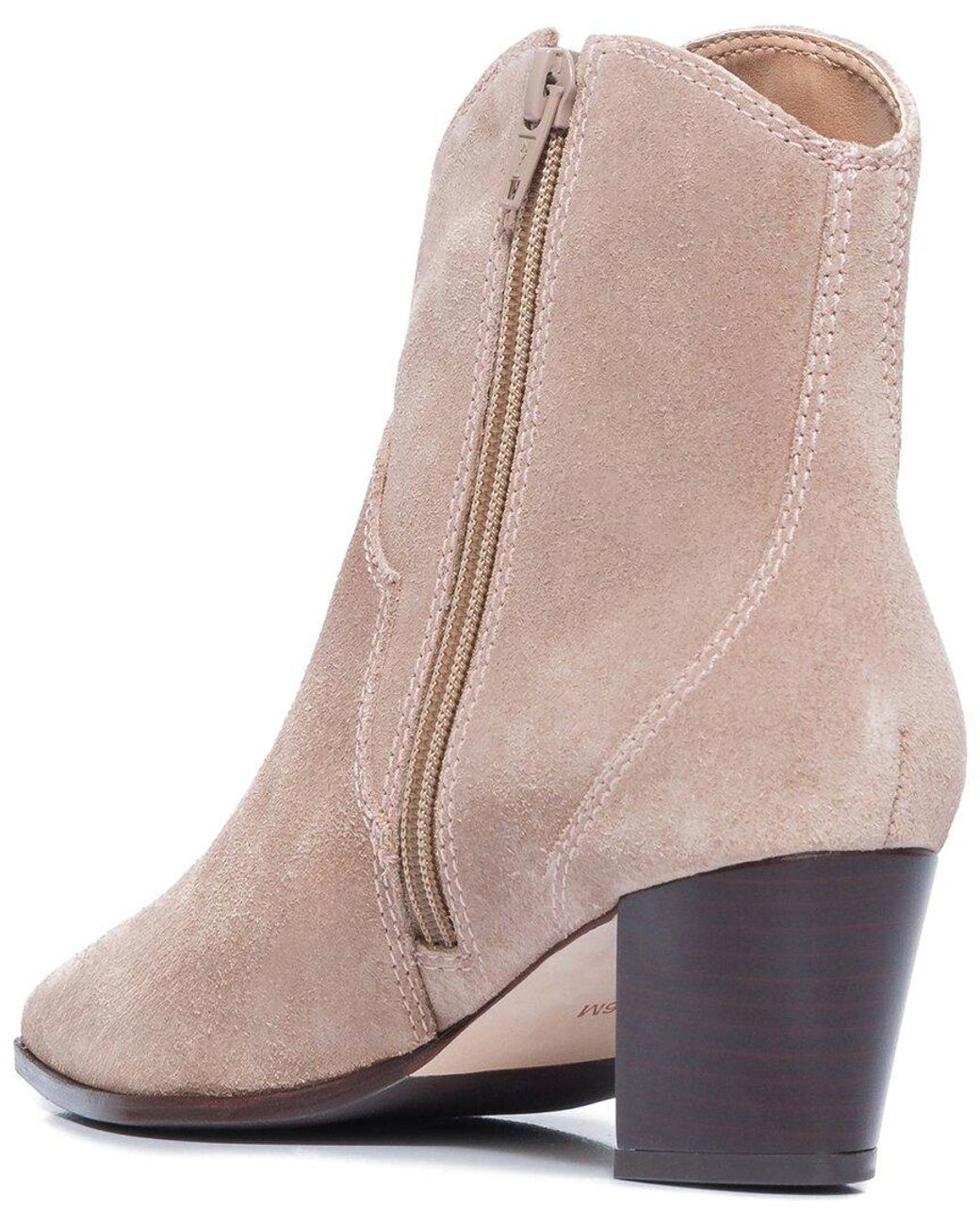 Bernardo Natural Frisco Suede Boot