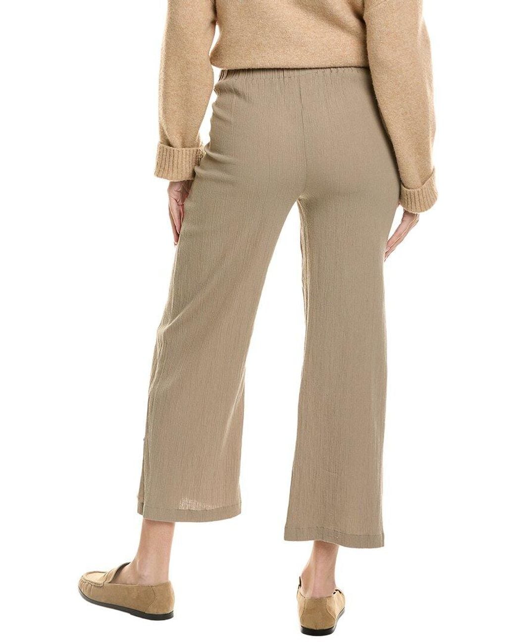 Sand Flu NYDJ Gauze Wet Sand Wide Leg Jean in Natural | Lyst