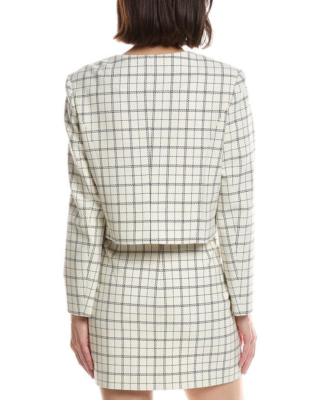 MILLY White Mika Jacket