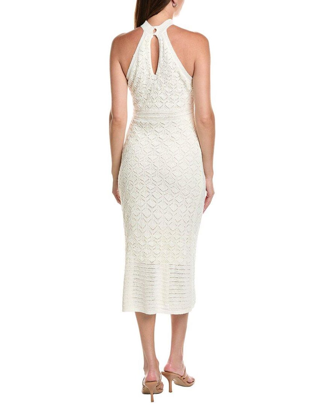 Luxely Metallic Maxi Sweater Dress
