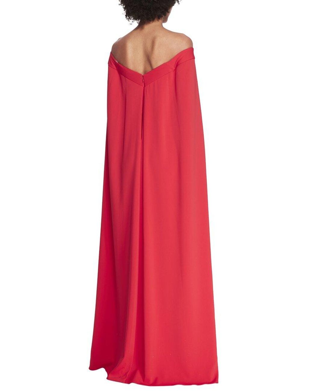 Marchesa Red Gown