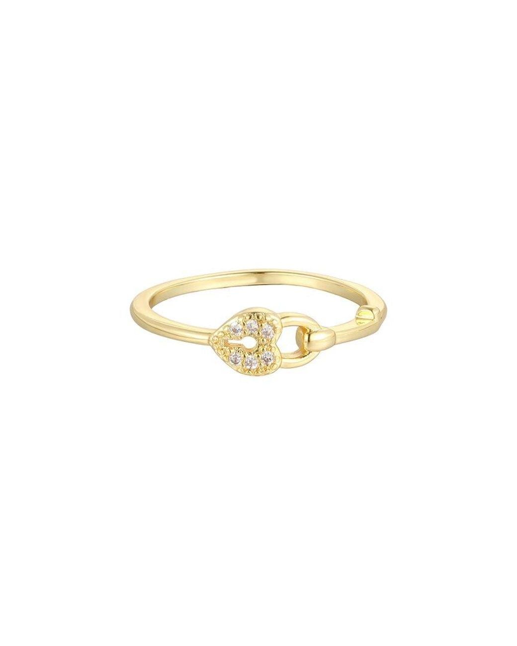 Adornia Metallic 14K Plated Ring