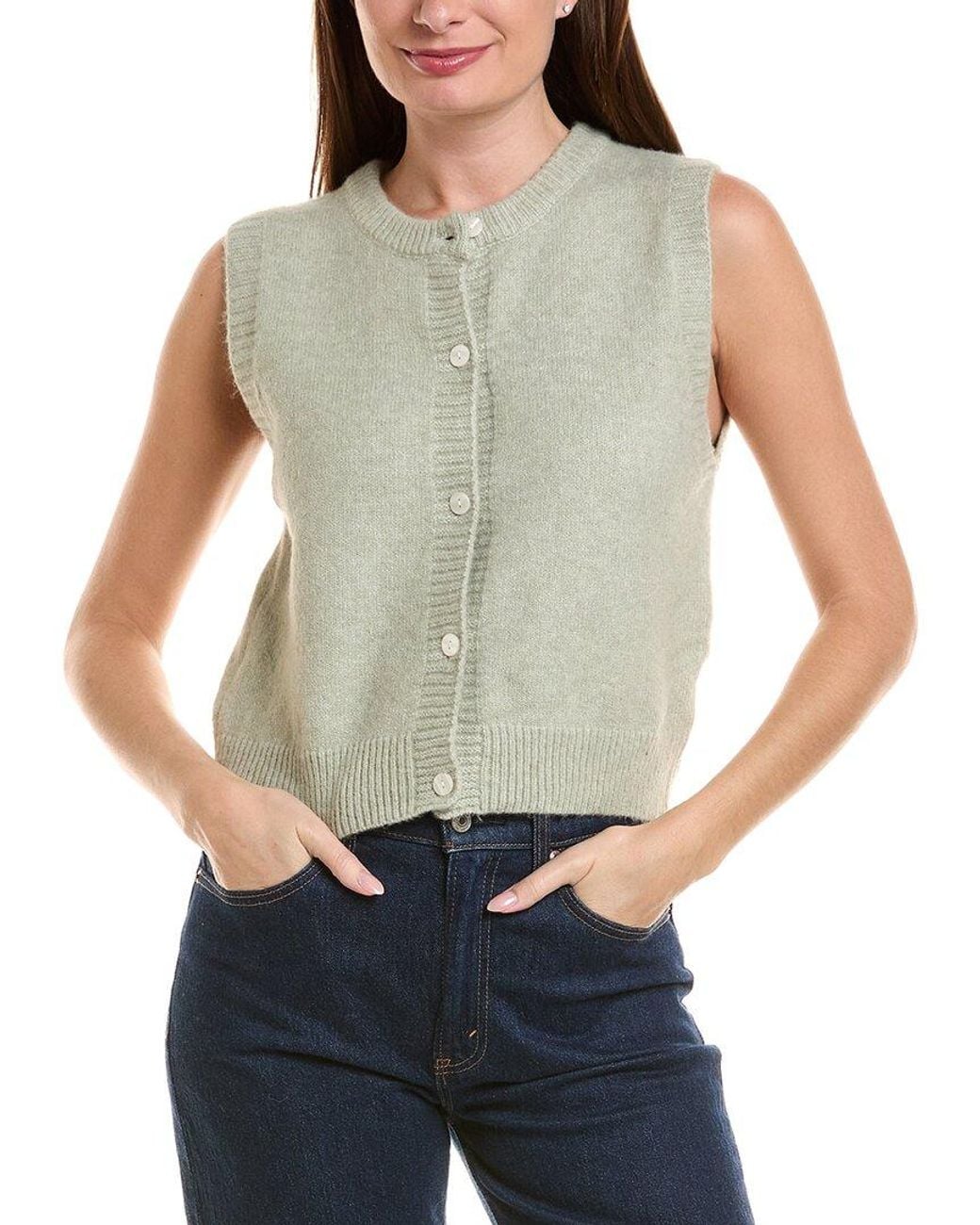 ANNA KAY Gray Belgian Vest
