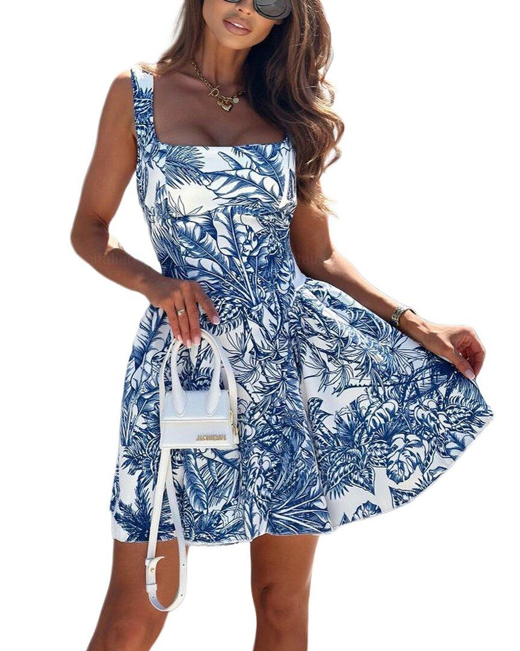 Kayla Paris Blue Mini Dress