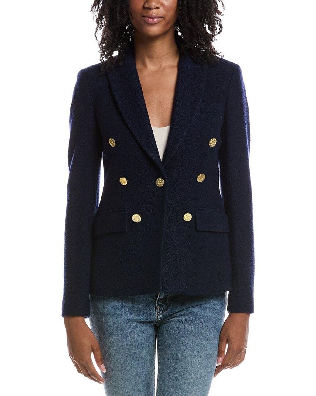 J.McLaughlin Blue Genevieve Blazer