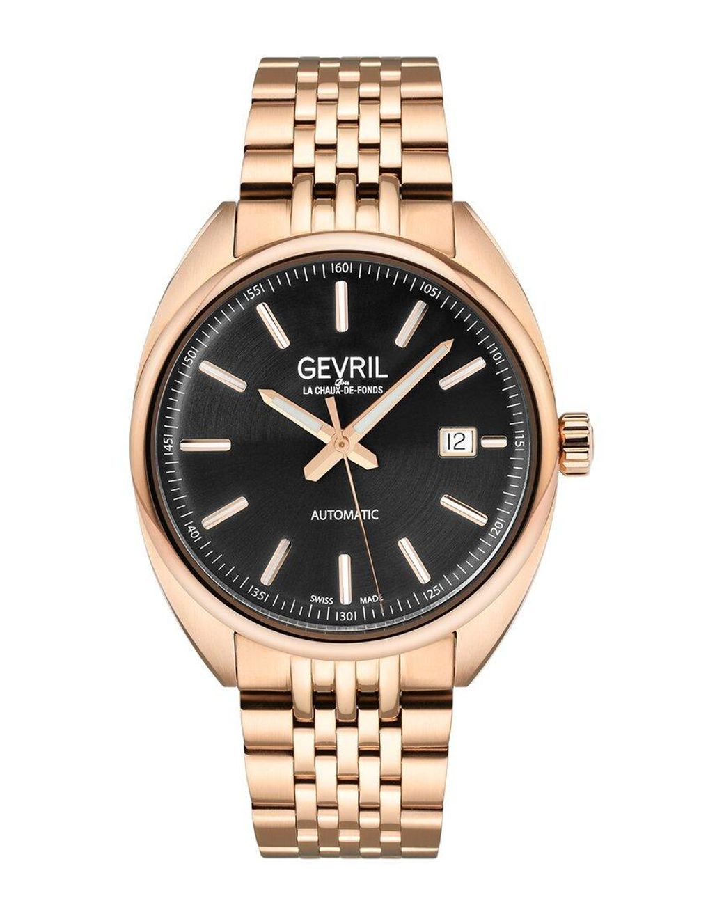 Gevril Metallic Five Points Watch for men