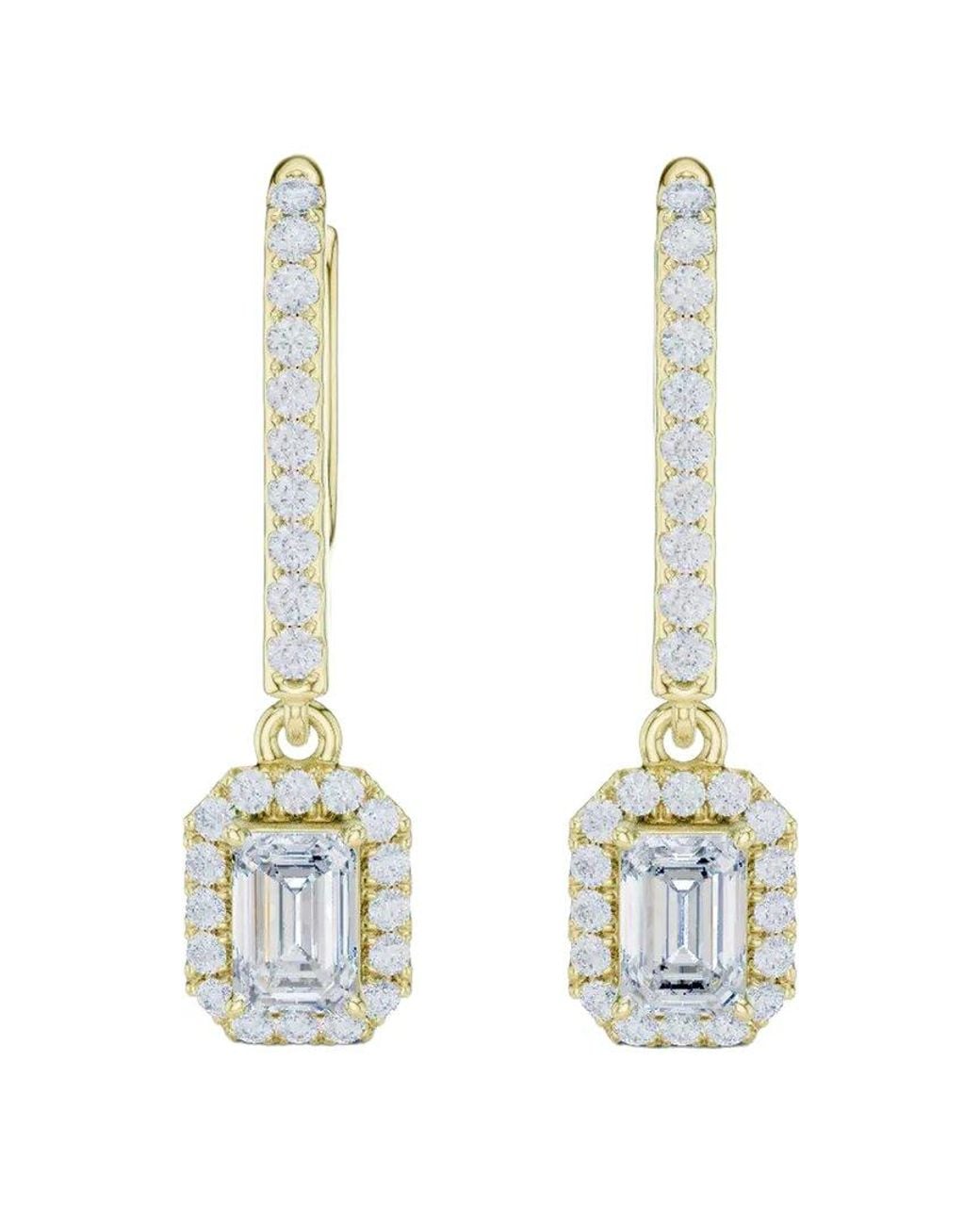 Lab Grown Diamonds White 14K 0.85 Ct. Tw. Lab-Grown Diamond Earrings