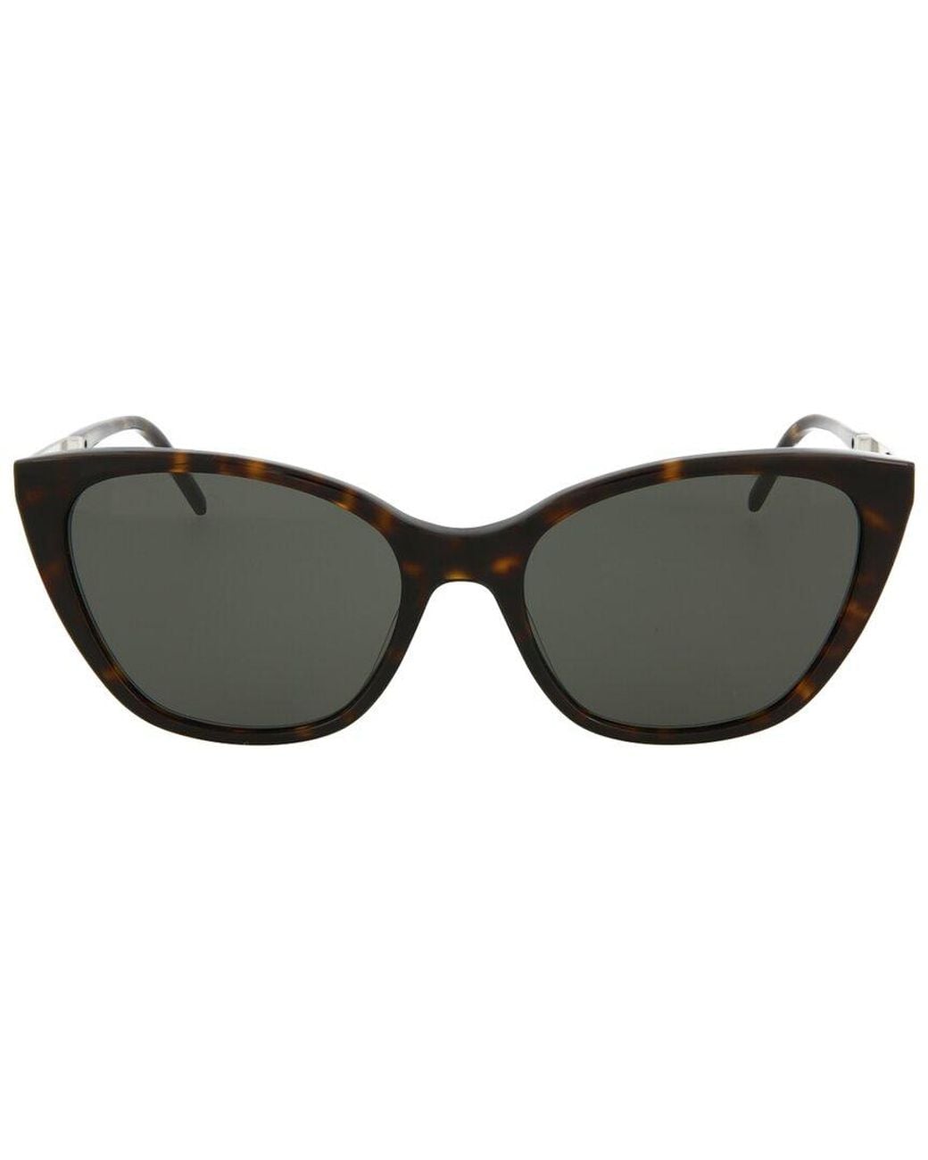 Saint Laurent Black Slm69 56Mm Sunglasses