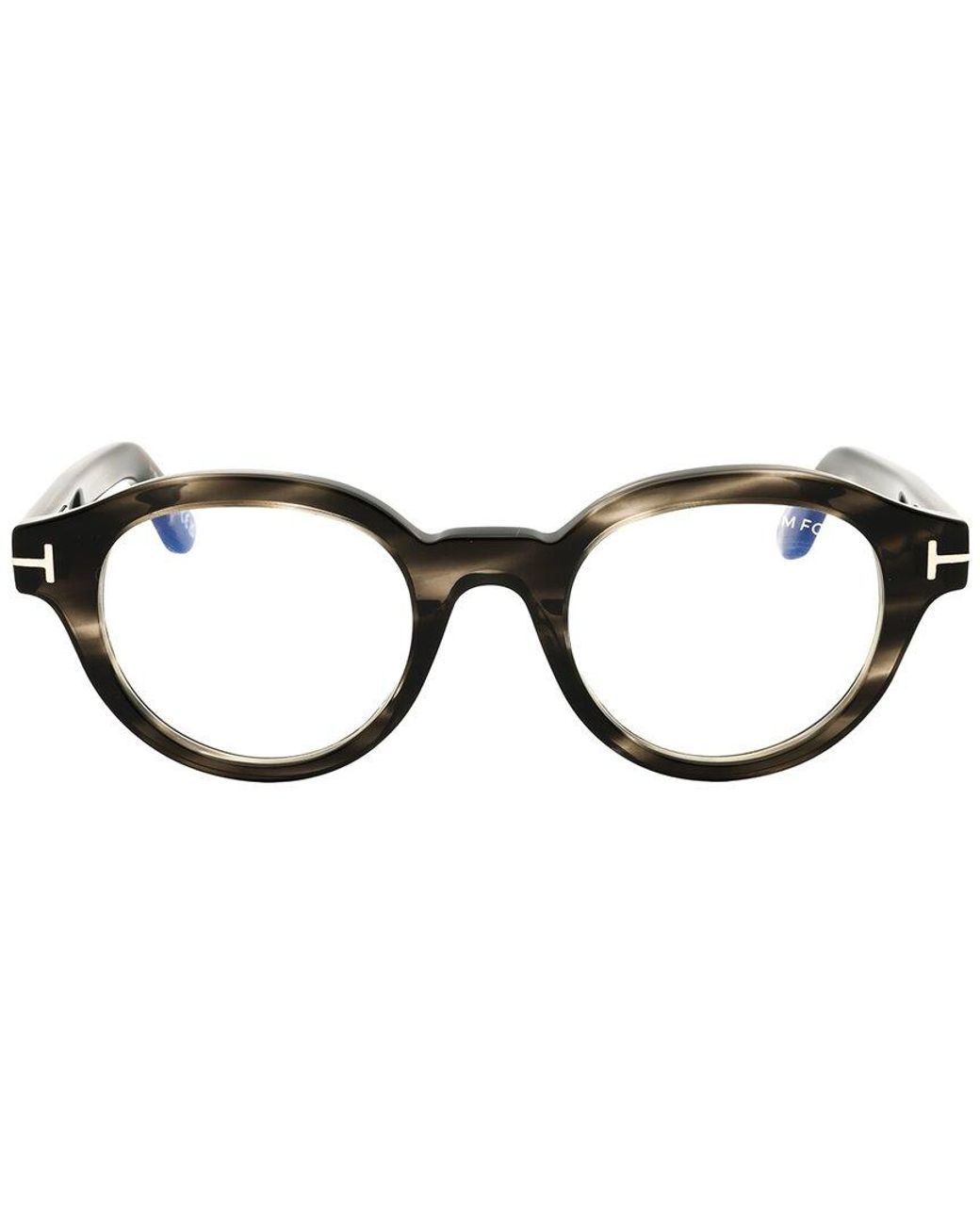 Tom Ford Black 49Mm Optical Frames for men