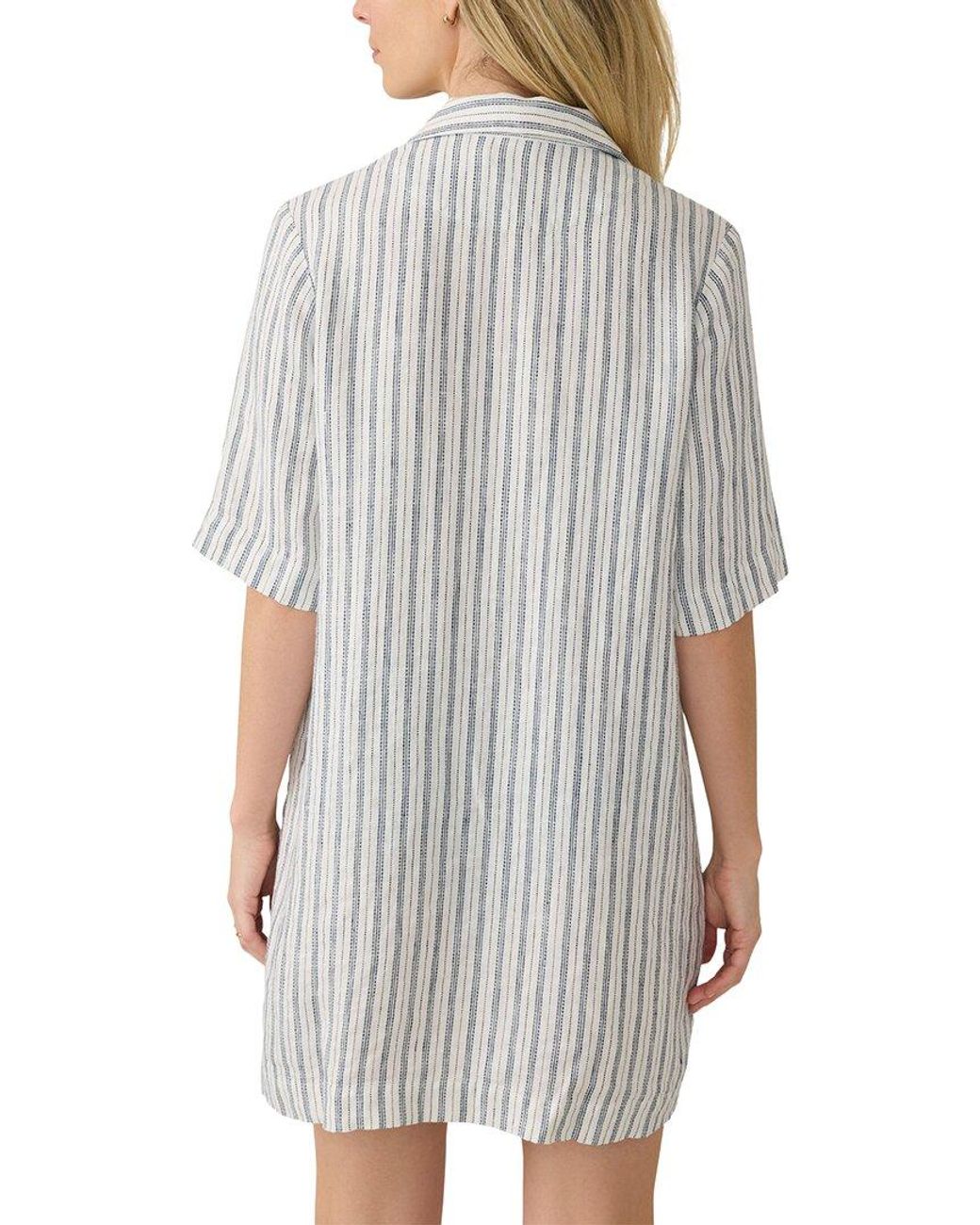 Faherty Brand Gray Paradise Point Dress