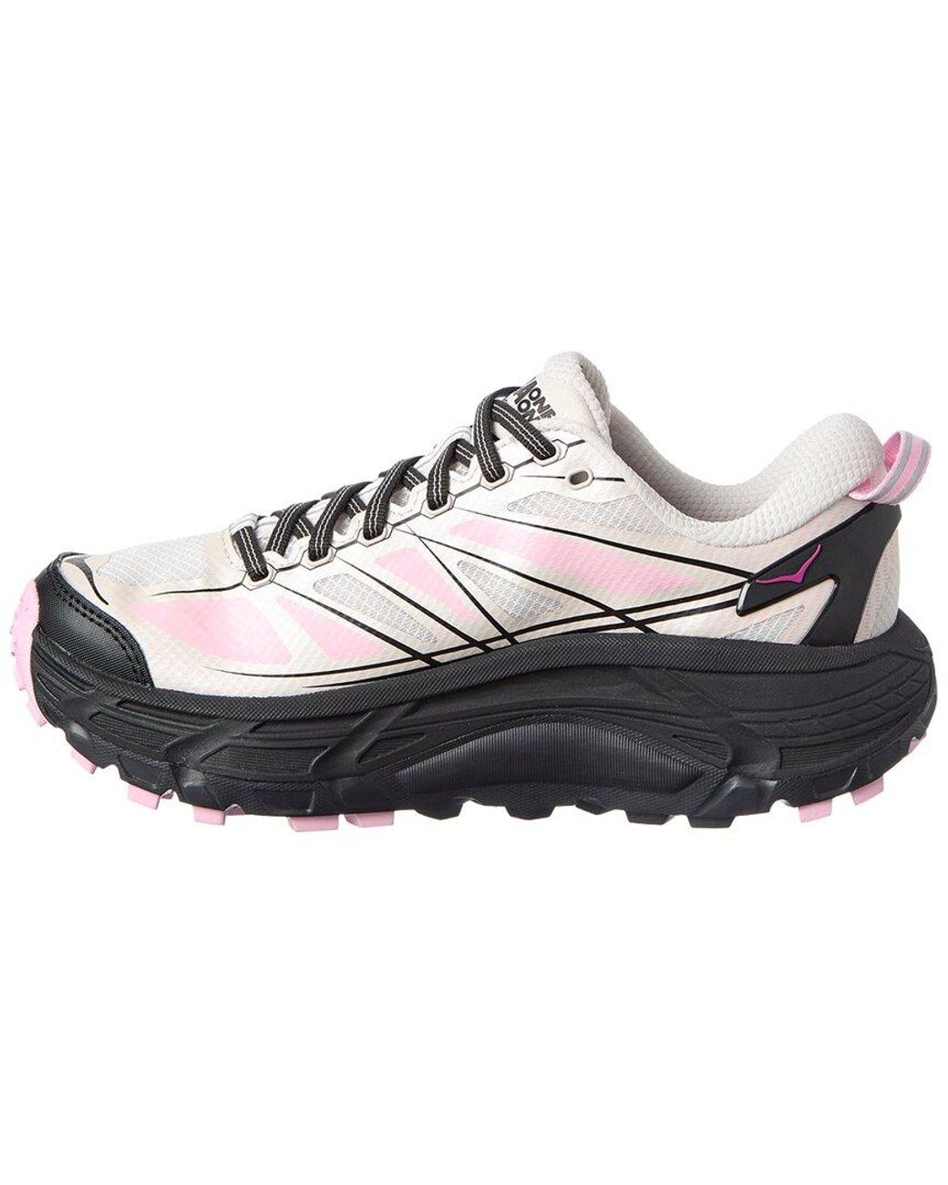 Hoka One One Red U Mafate Speed 2 Canvas Sneaker