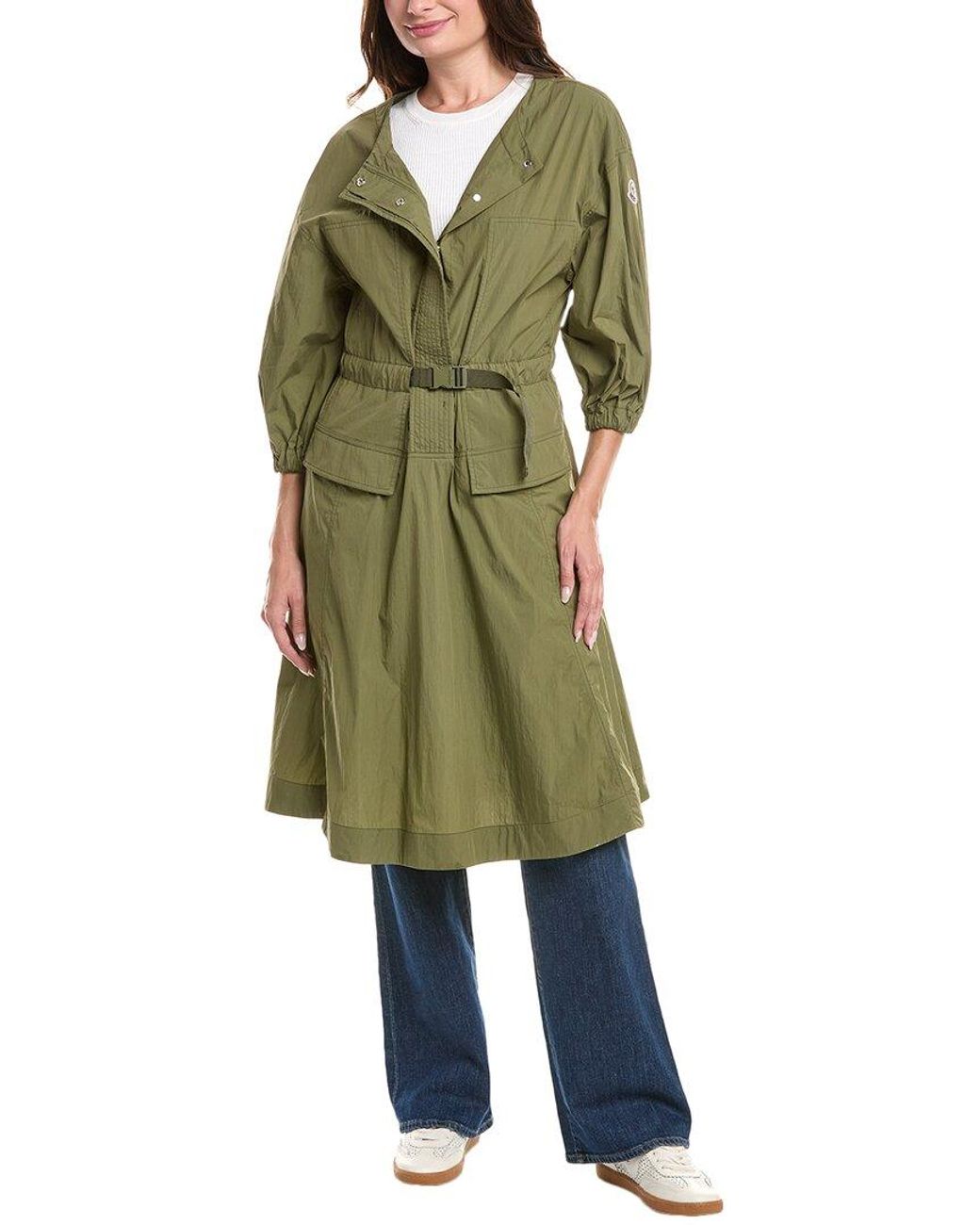 Moncler Green Maxi Jacket