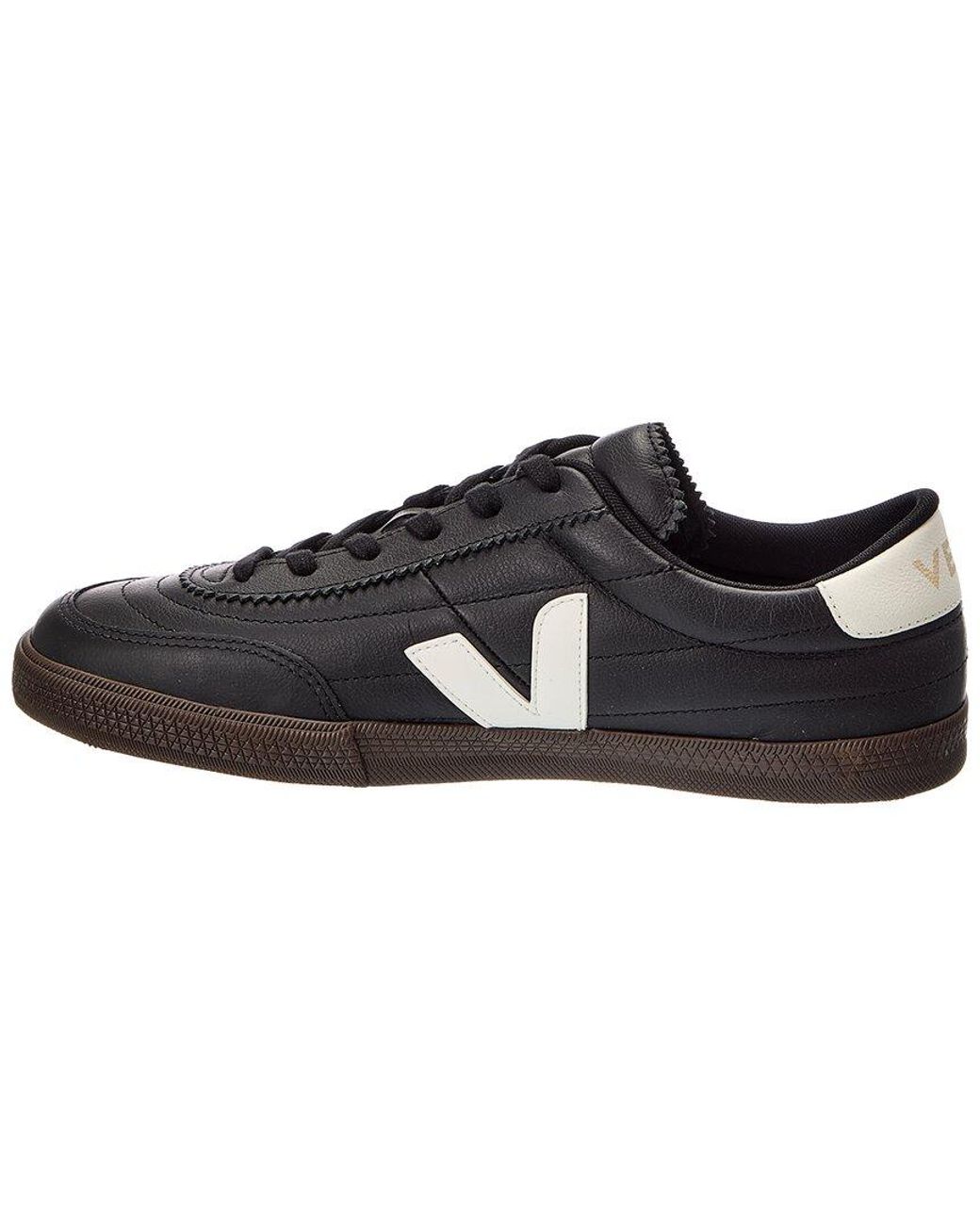 Veja Black Panenka Leather Sneaker for men