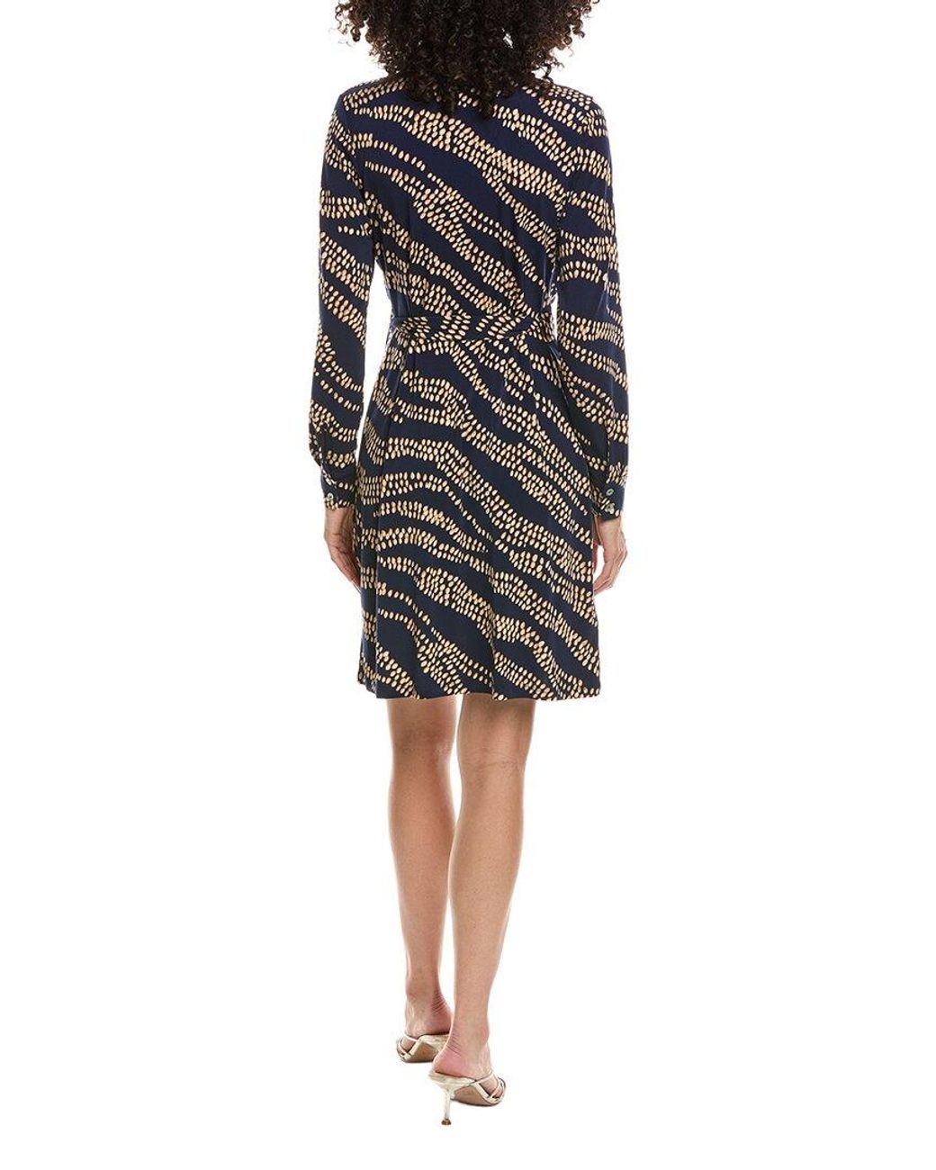 Tommy Bahama Black Carmela Zebra Bay Wrap Dress