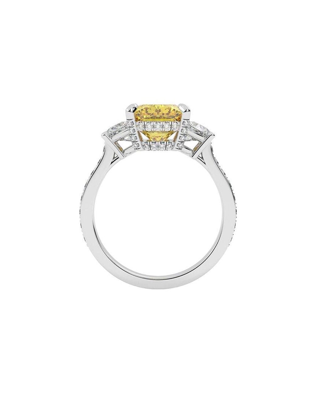 VOWE White 14K 3.00 Ct. Tw. Lab-Grown Diamond Ring