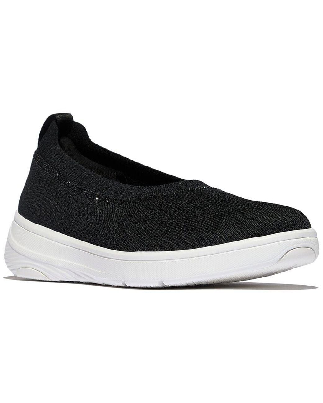 Fitflop Black Super-Q Ballet Flat