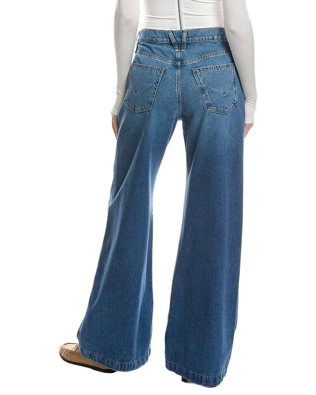 Hudson Blue Jodie Loose Fit Wide Leg Jean