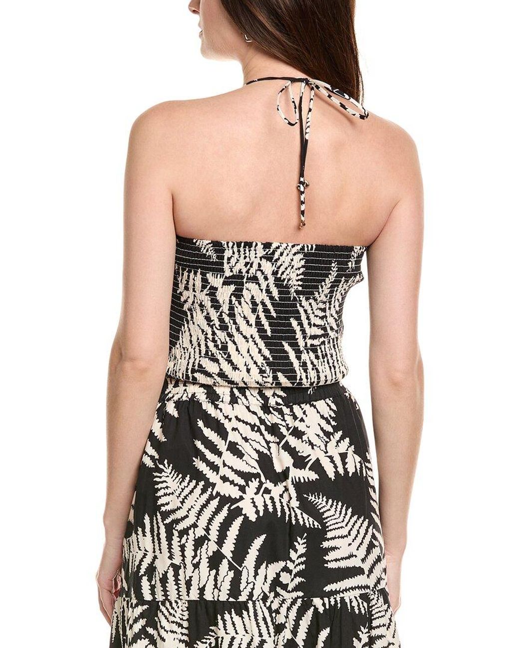 FLORA BEA NYC Black Brigitte Top