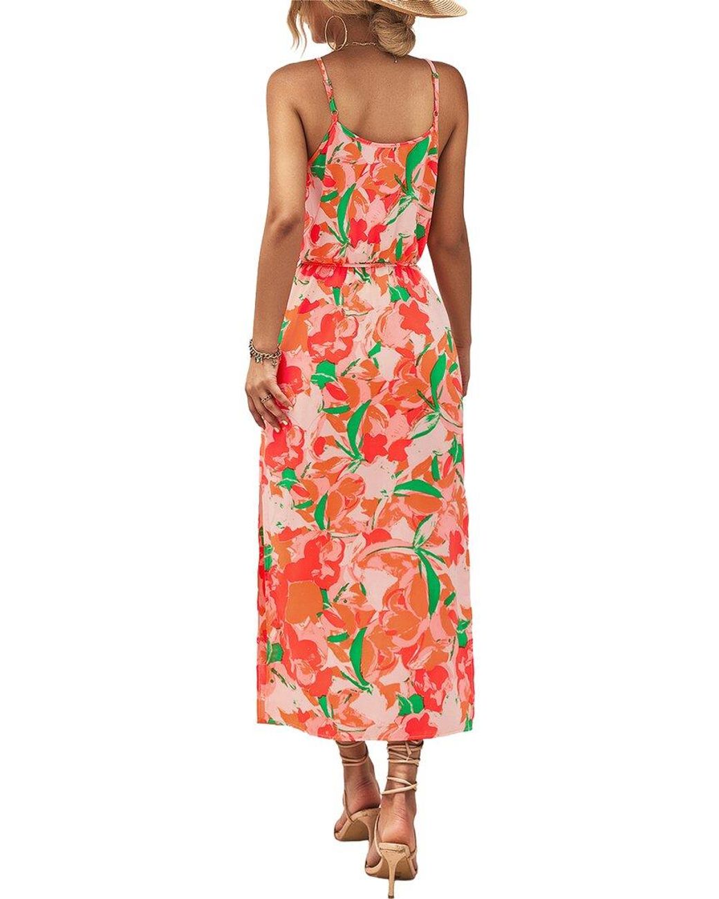 DELI S Red Midi Dress