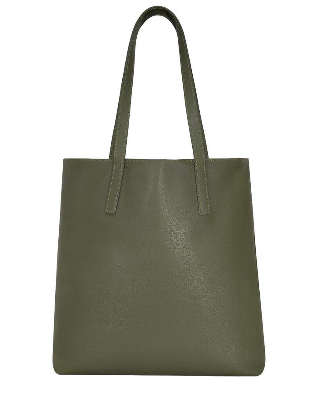 CHAMPS Green Onyx Vertical Tote