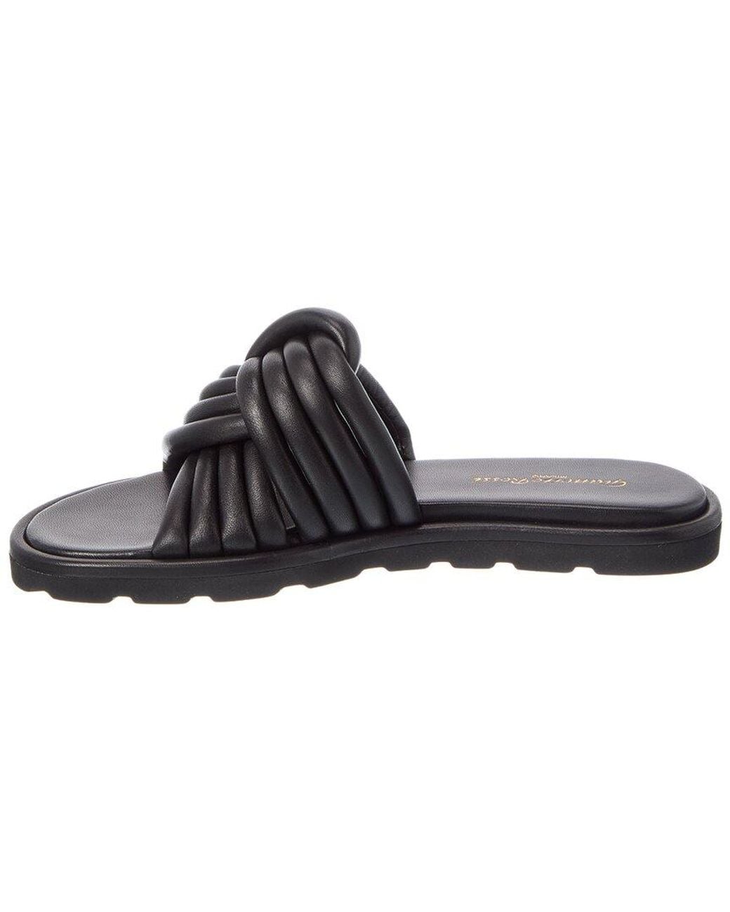 Gianvito Rossi Black Leather Sandal