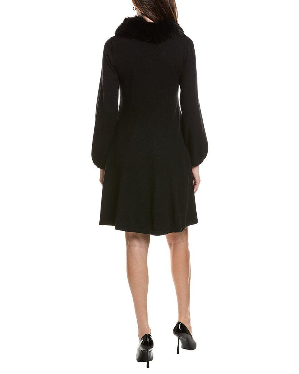 tyler boe Black Meghan Knit Dress