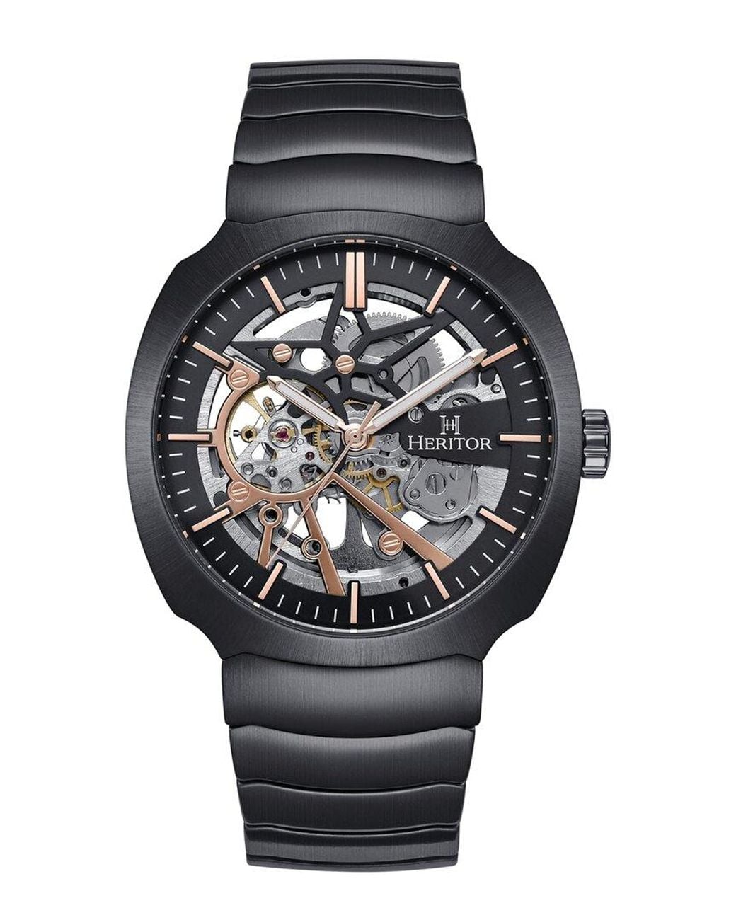 Heritor Gray Heritor Magnus Watch for men