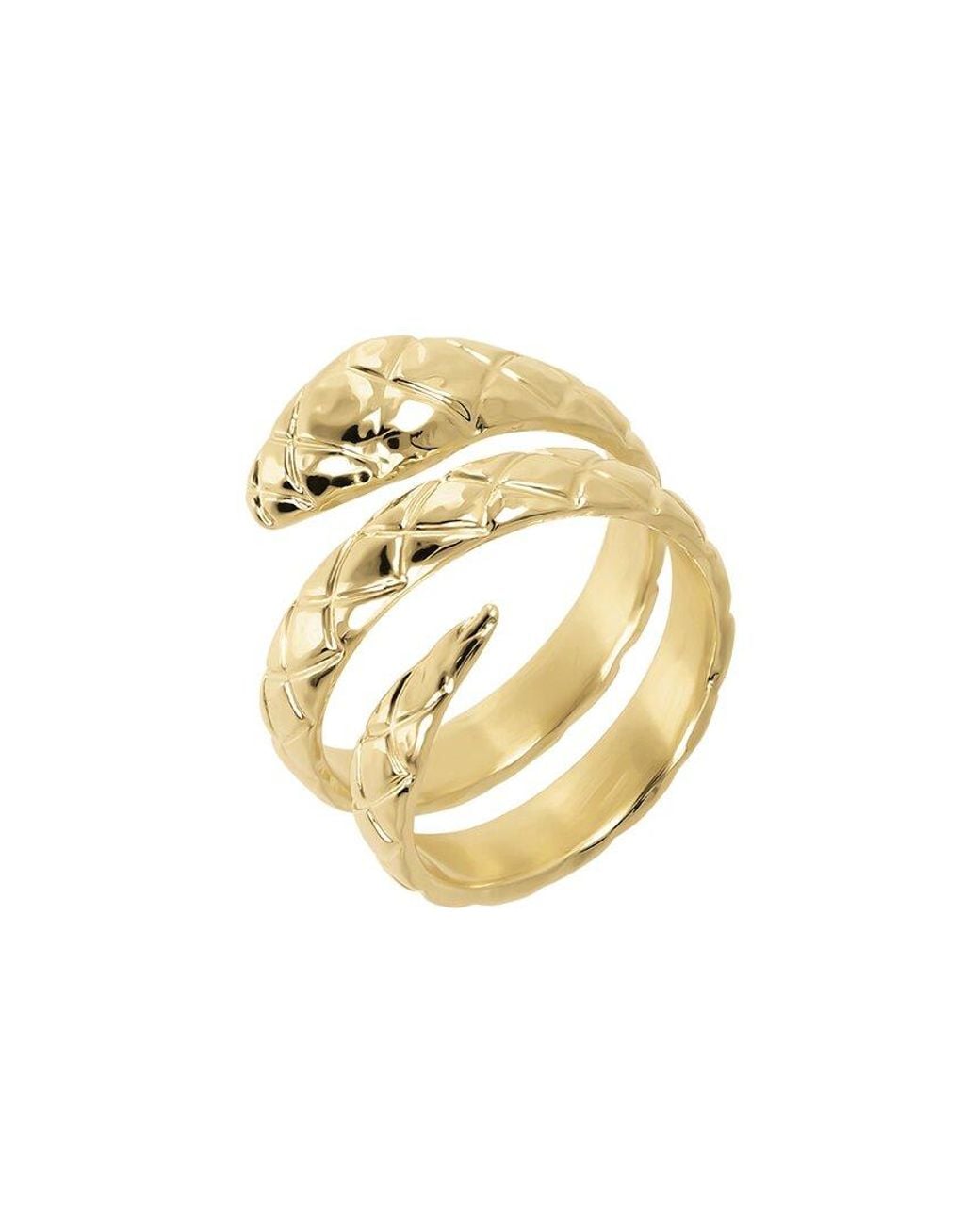 Etrusca Gioielli Metallic 18K Plated Ring