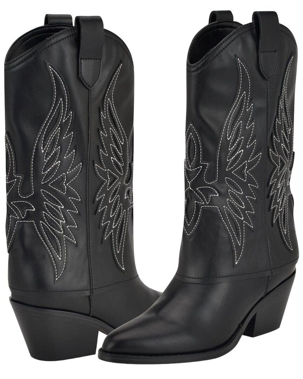 Nine West Black Ringer3 Boot