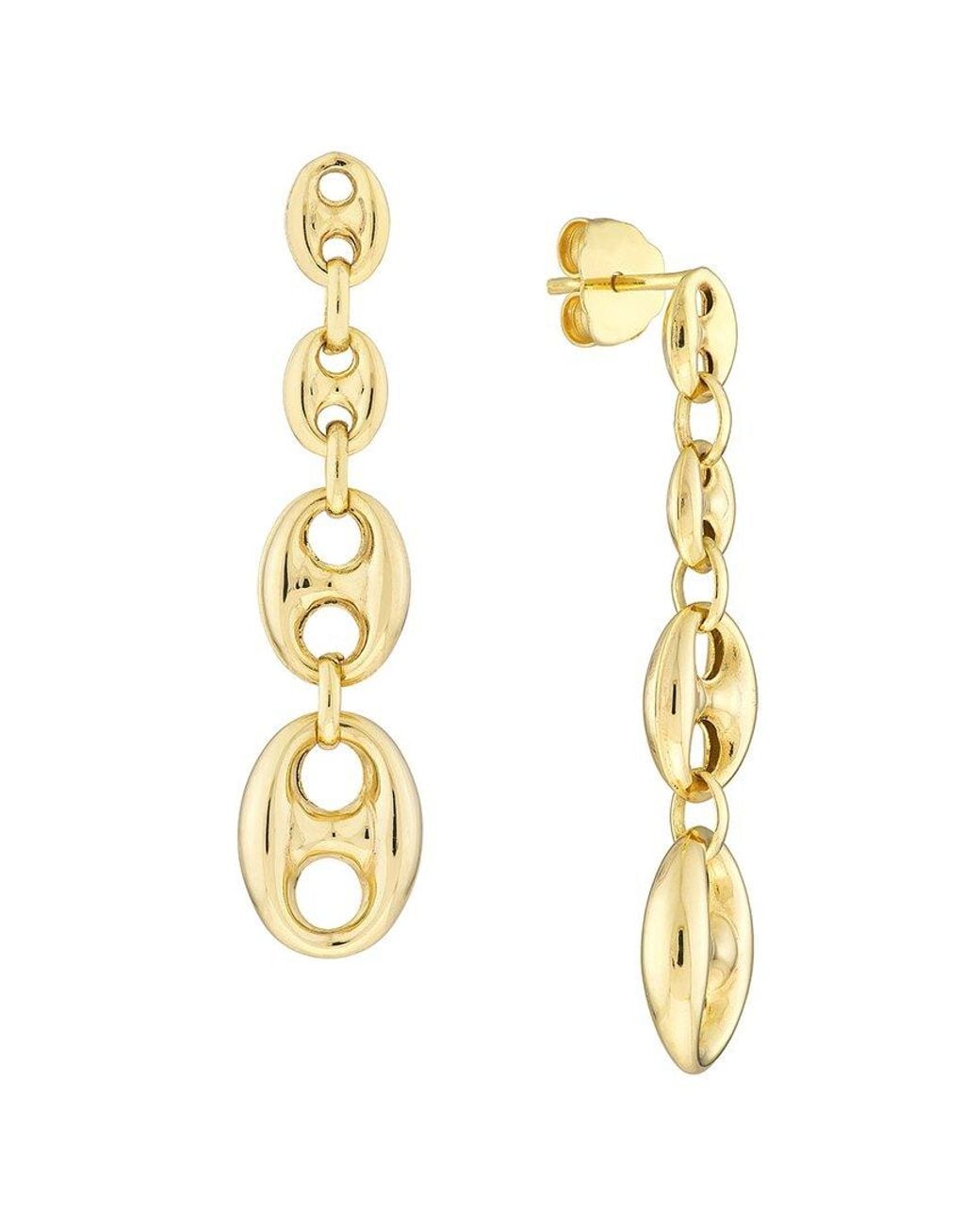HAWLEY ST Metallic 14K Mariner Earrings