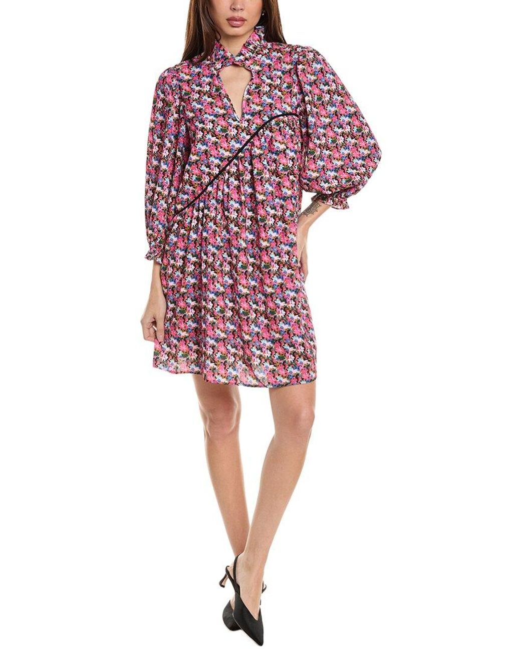 CROSBY BY MOLLIE BURCH Red Story Mini Dress