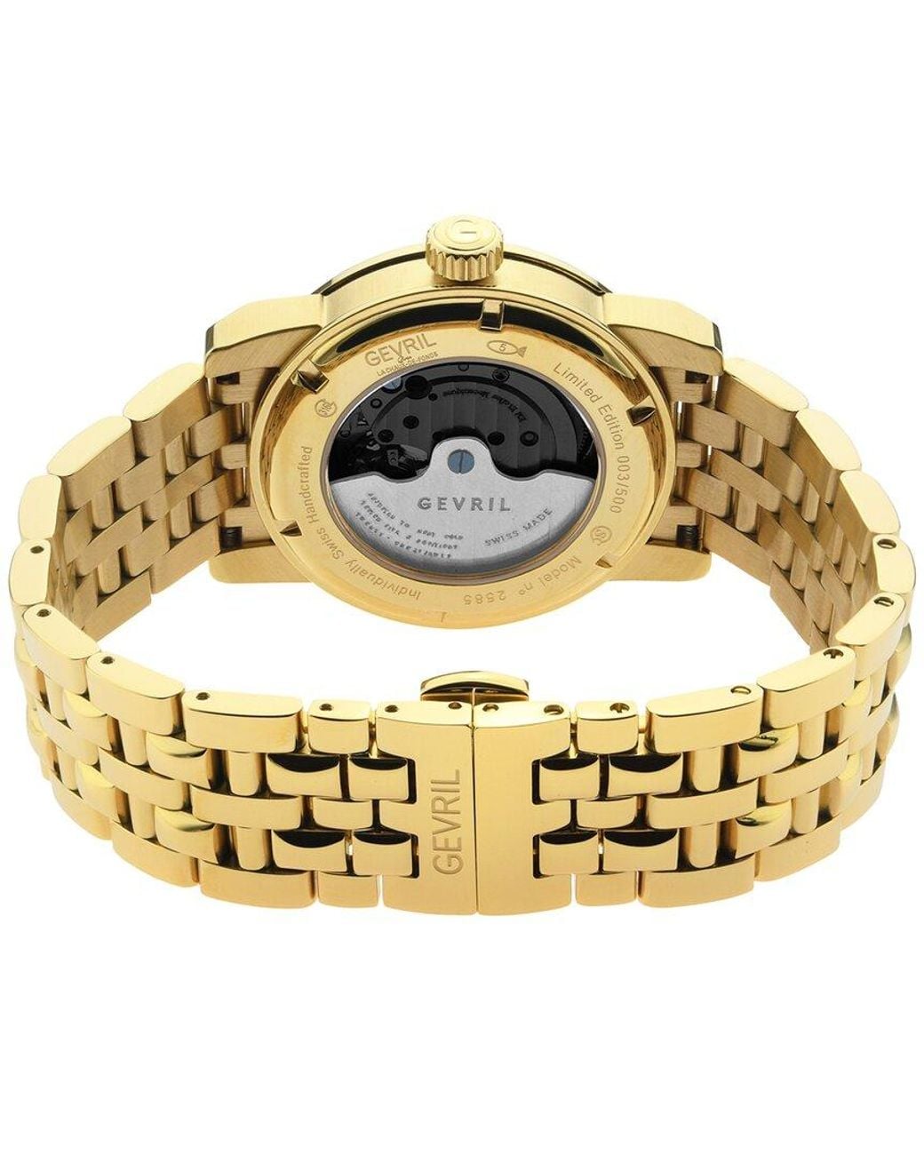 Gevril Metallic Madison Watch for men