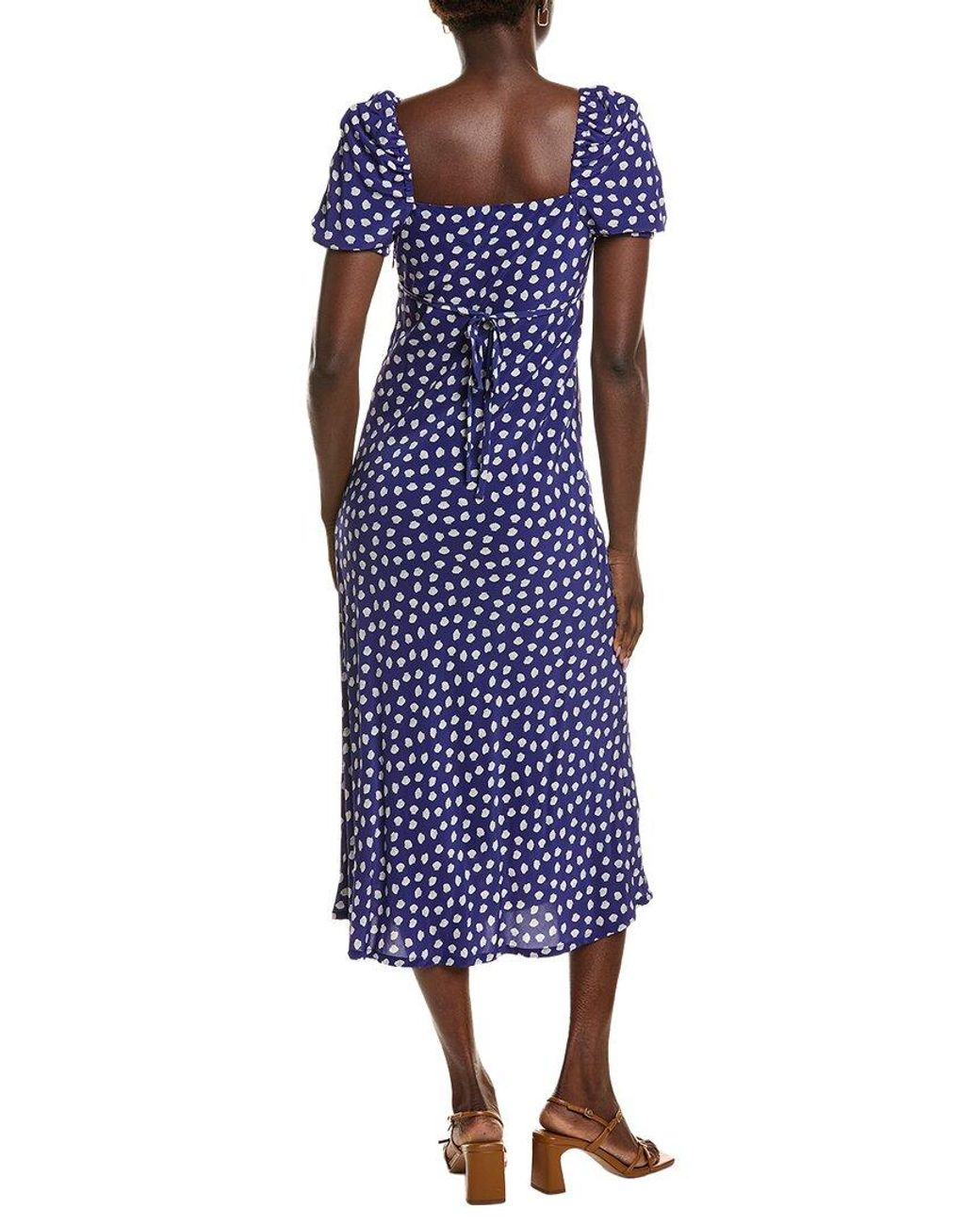 Emerson Fry Blue Franny Rose Dress