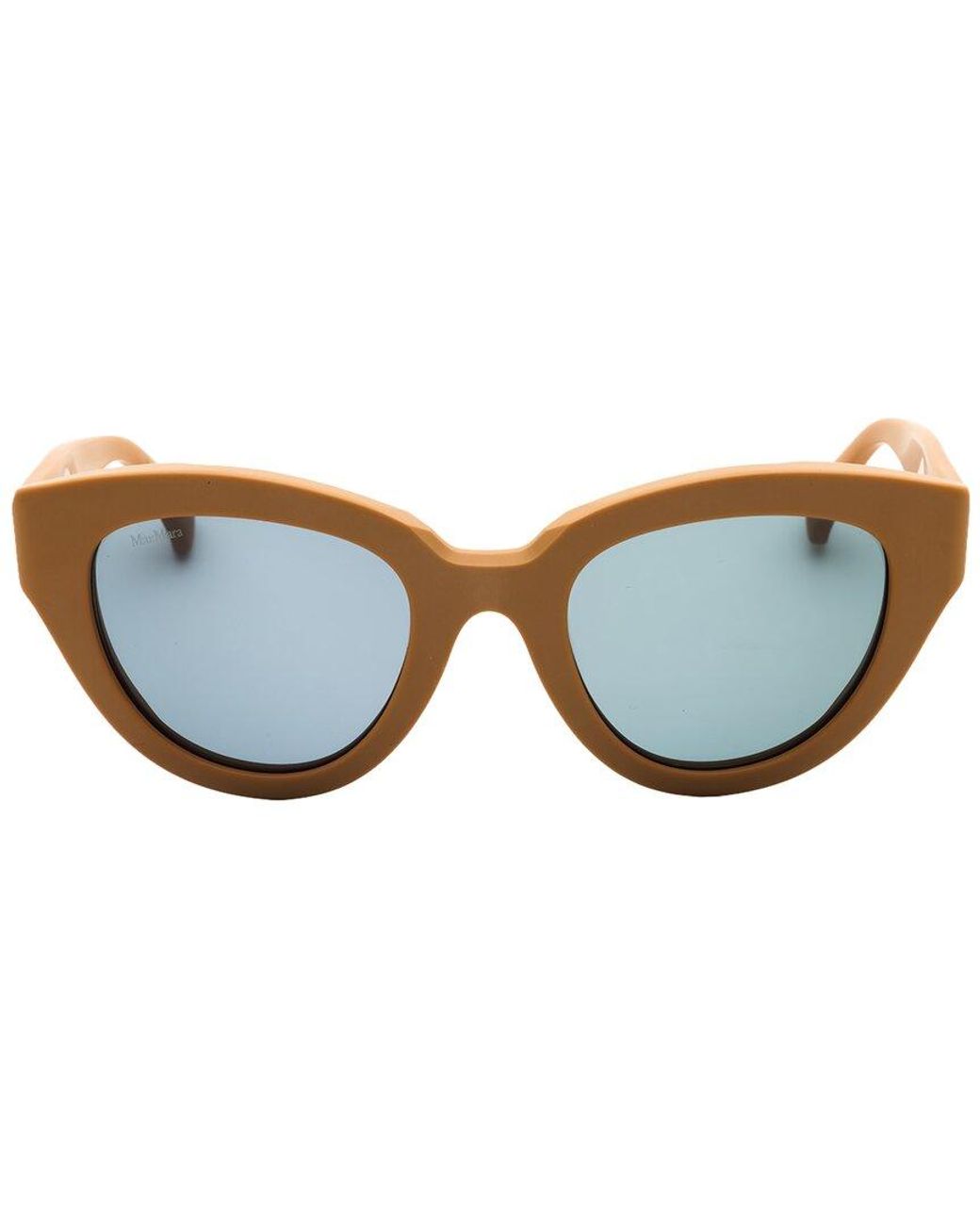 Max Mara Brown Mm0077 50Mm Sunglasses
