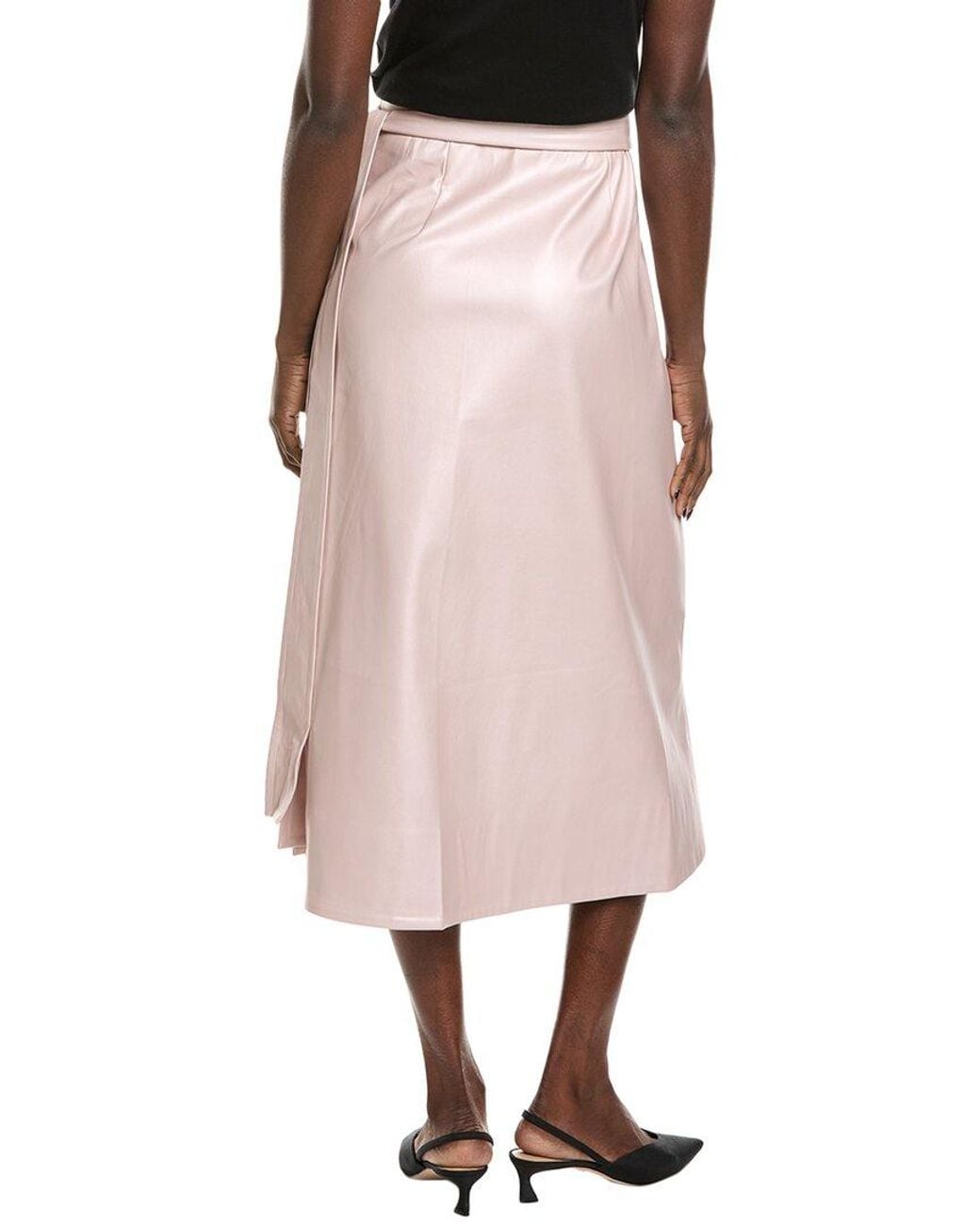 Toccin Pink Beatrice Wrap Skirt