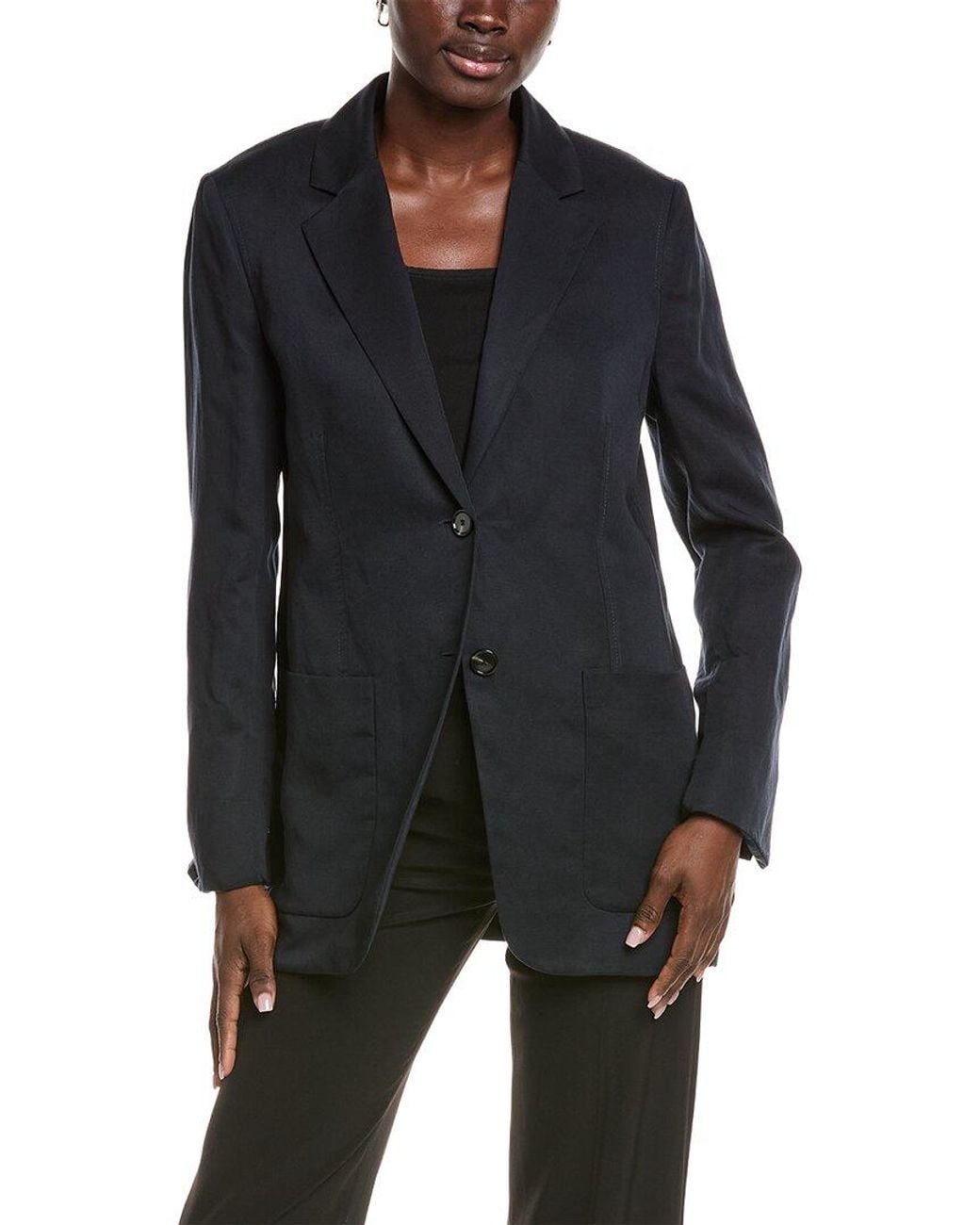 Boss Black Janika Linen-Blend Blazer