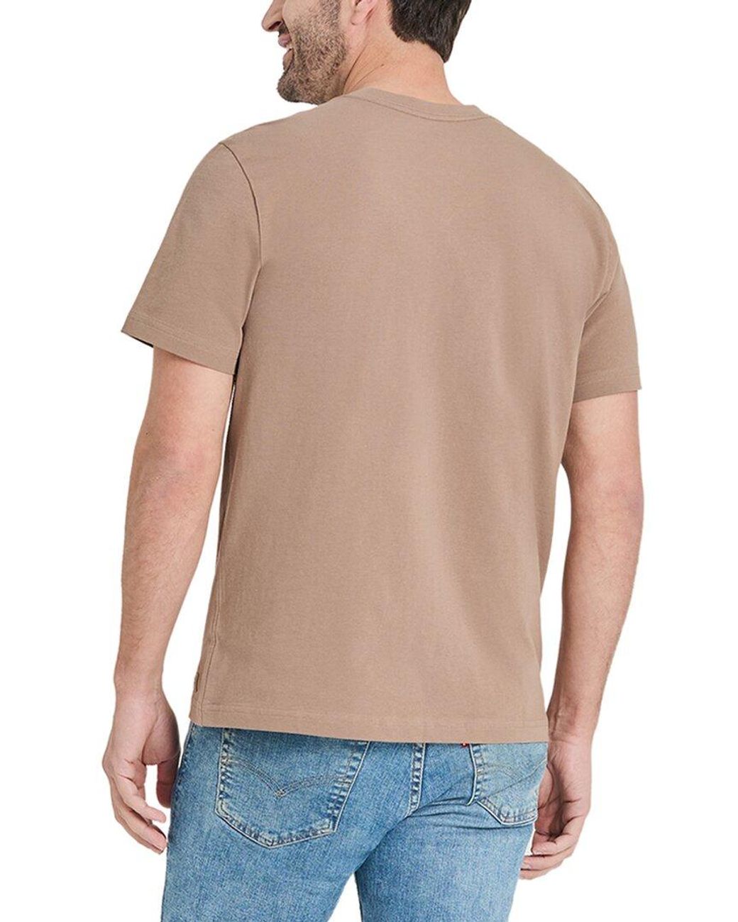 Life Is Good. Blue Crusher V-Neck T-Shirt for men