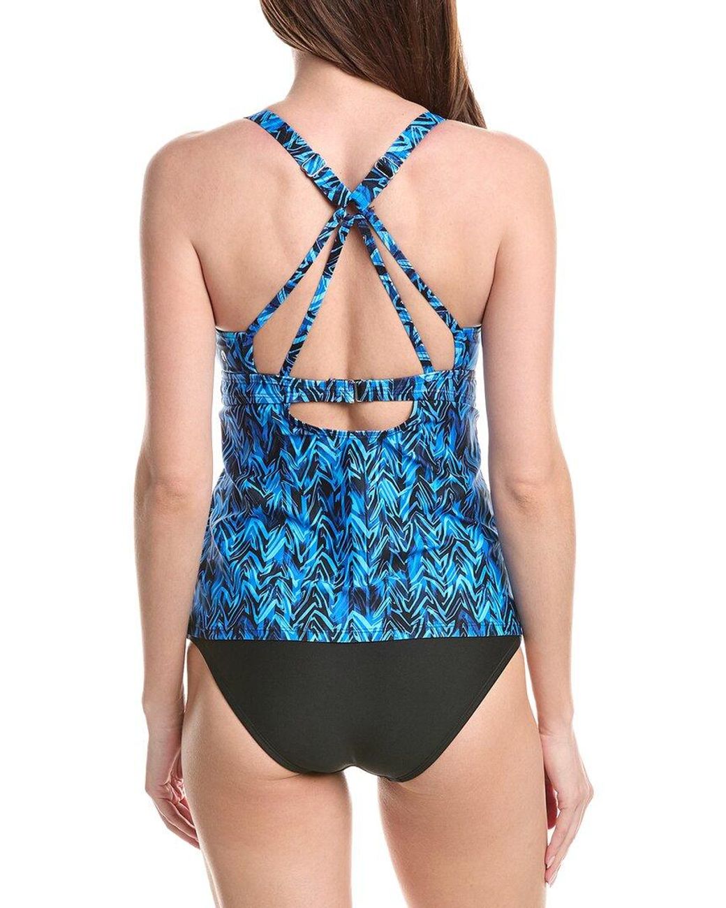 Next Blue Lunge Sport Tankini