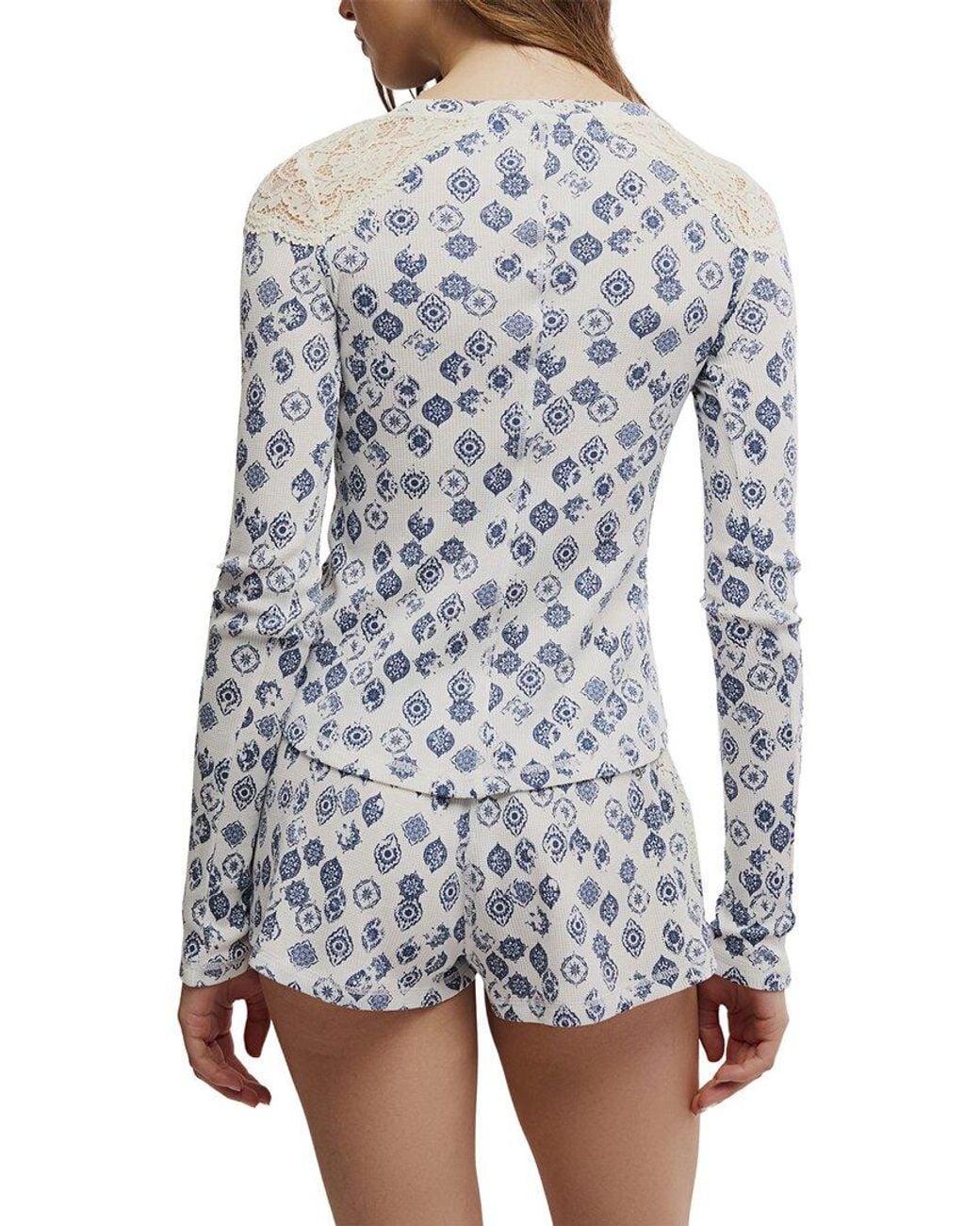 Free People White Made You Blush Layering Top