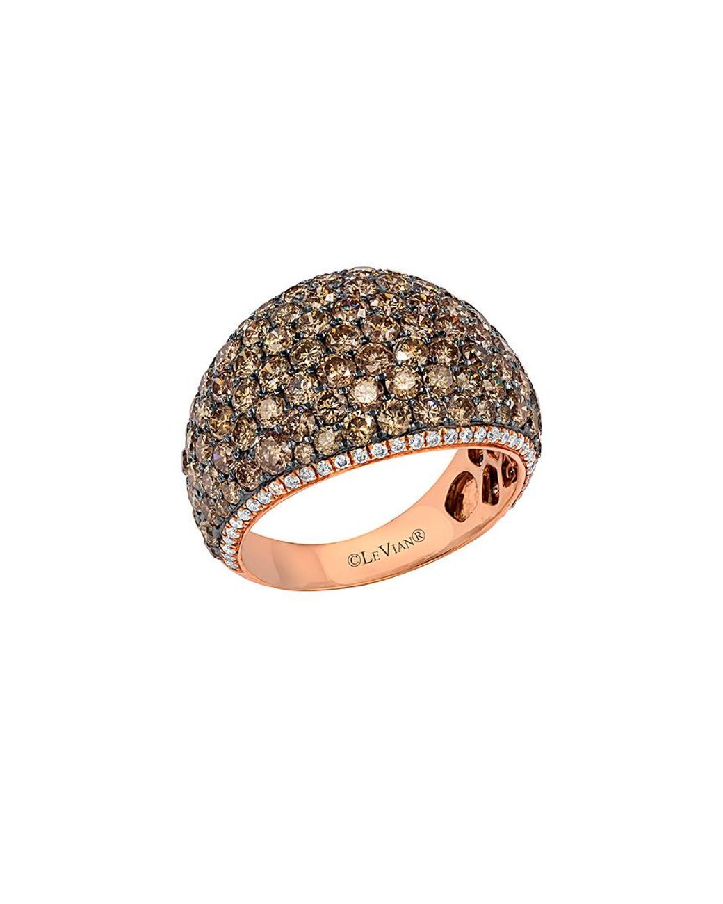 Le Vian White Le Vian 14k Rose Gold 4.16 Ct. Tw. Diamond Ring