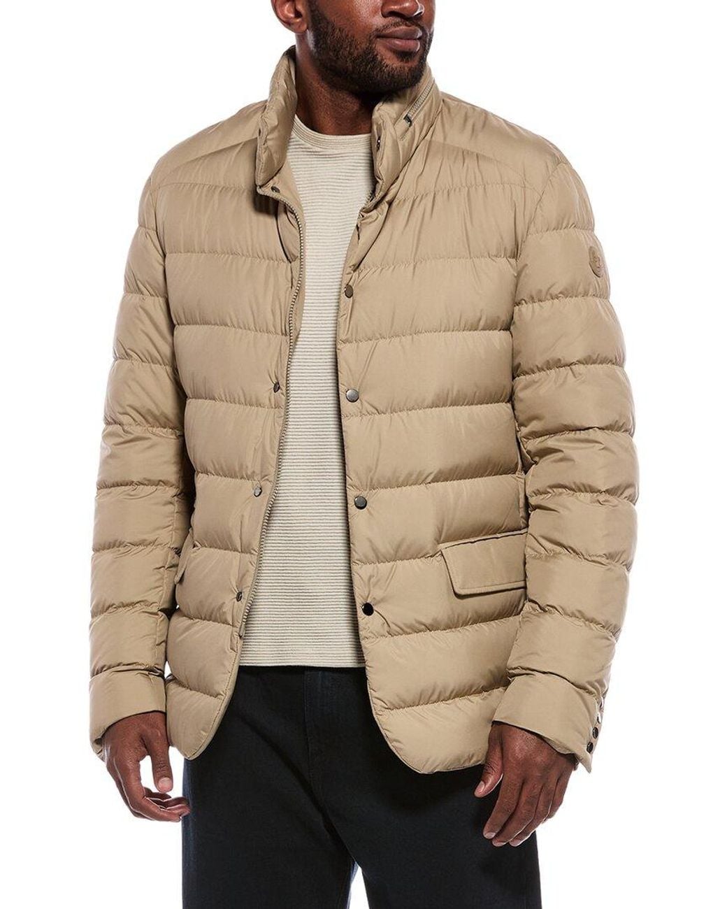 Moncler Natural Down Puffer Jacket for men
