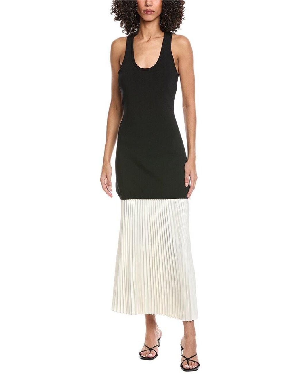 Jonathan Simkhai Black Zaden Midi Dress