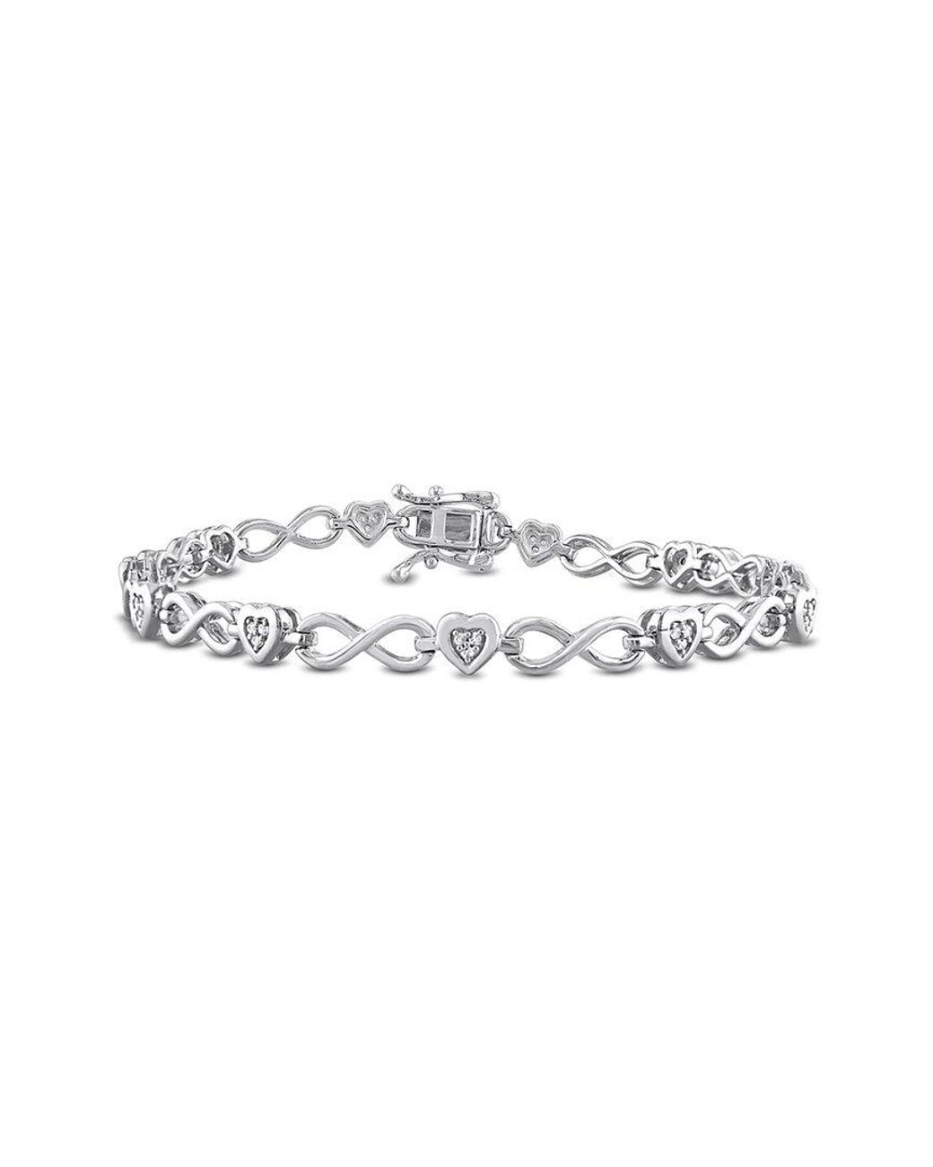 Rina Limor White 0.17 Ct. Tw. Diamond Bracelet