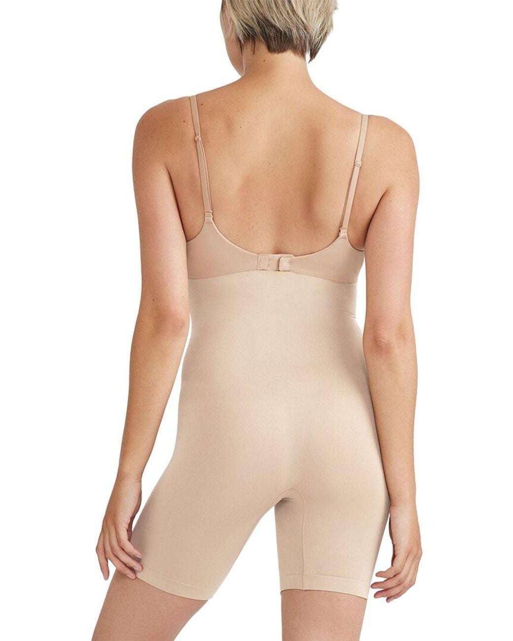 Yummie White High Waist Thigh Shaper