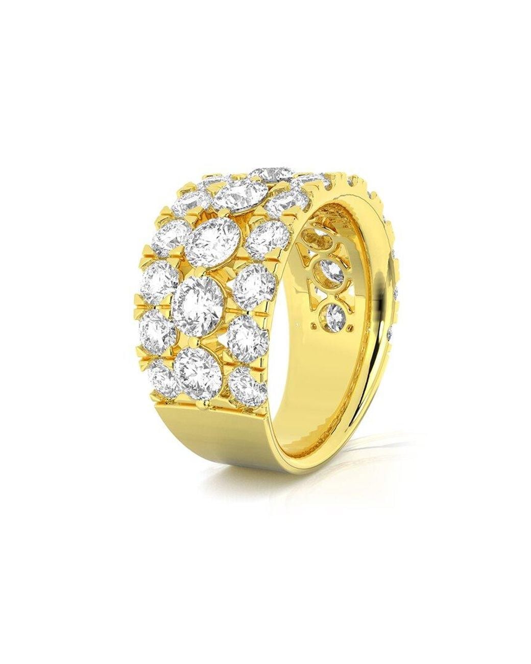 Amairah White 14K.00 Ct. Tw. Lab-Grown Diamond Wedding Band