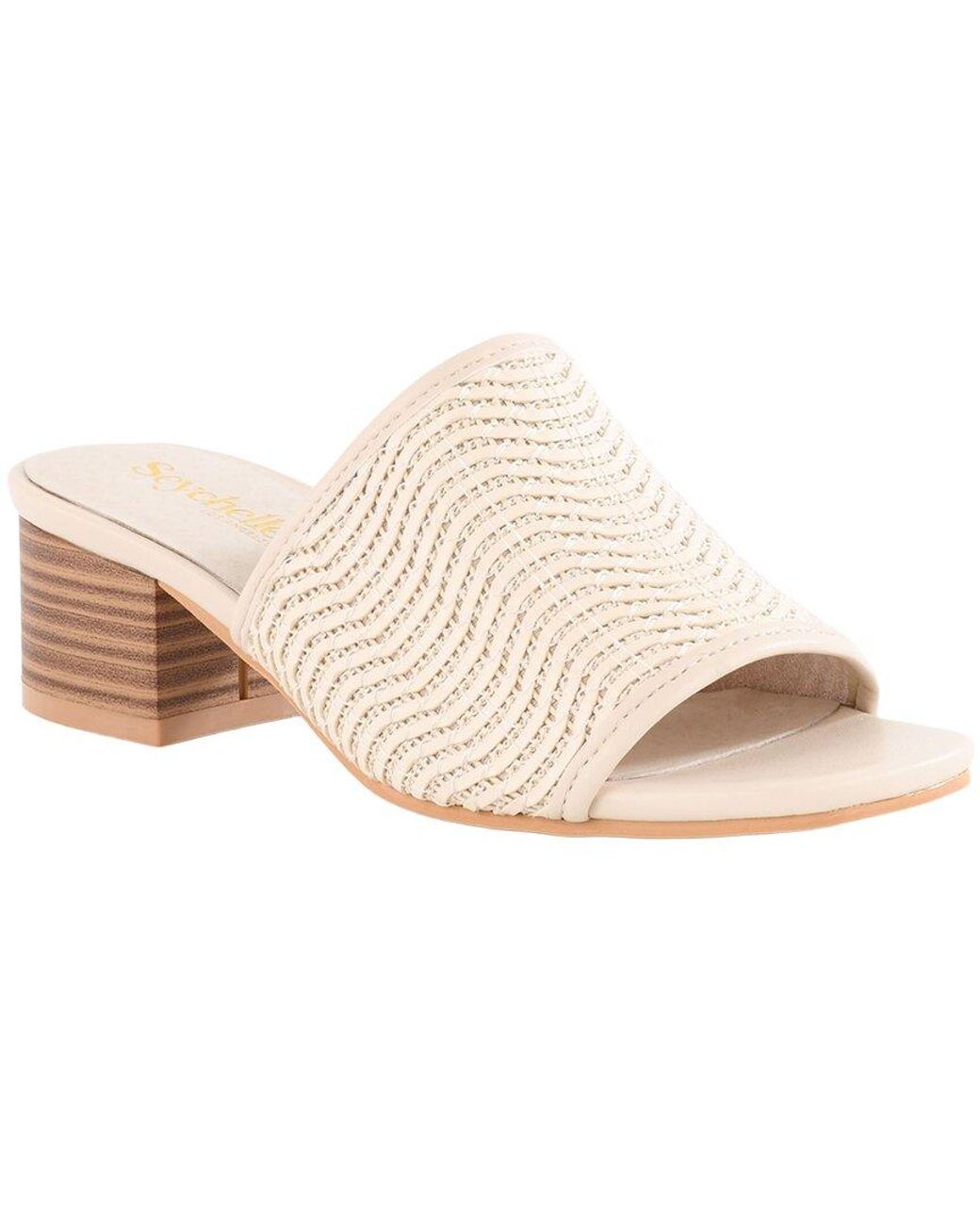 Seychelles Natural Pepper 2 Woven Heeled Sandal