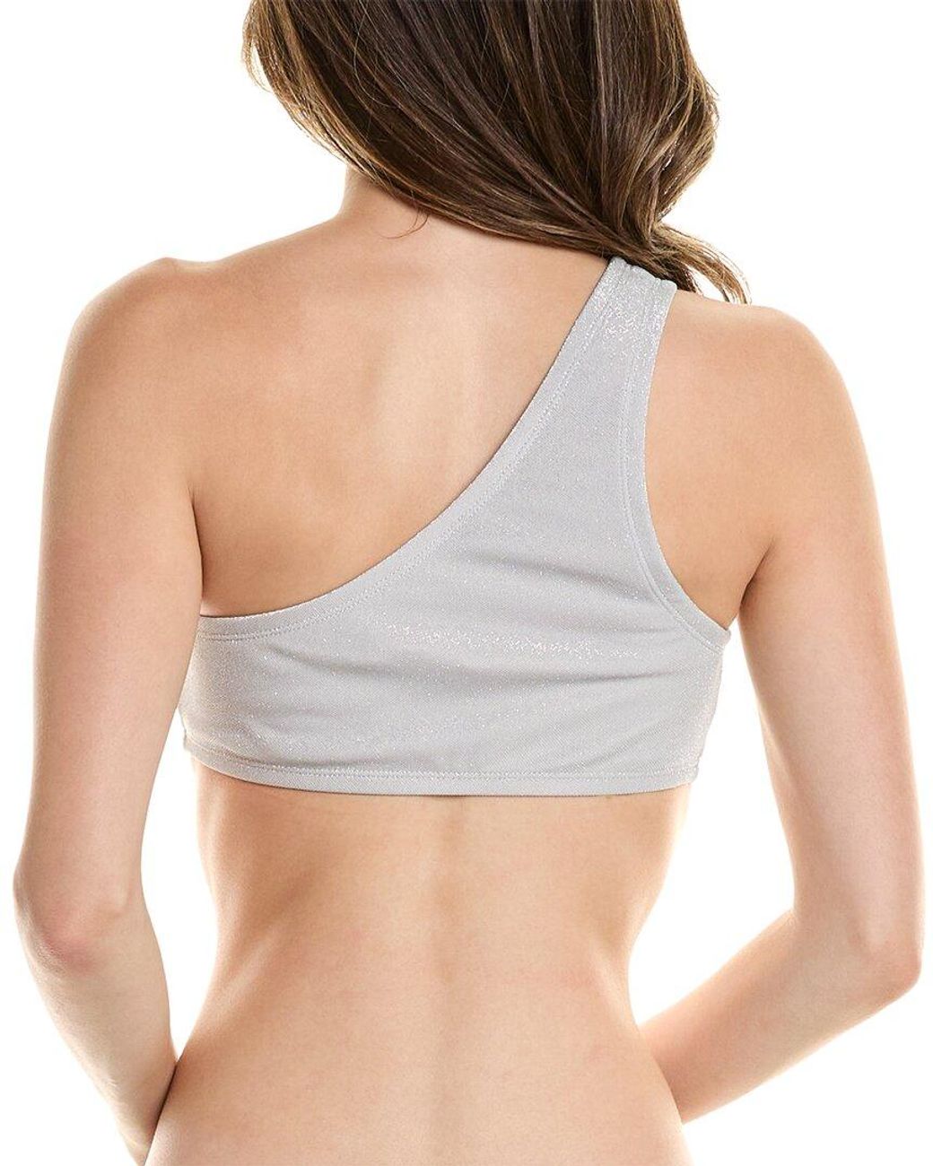 Ramy Brook Gray Tasha Bikini Top