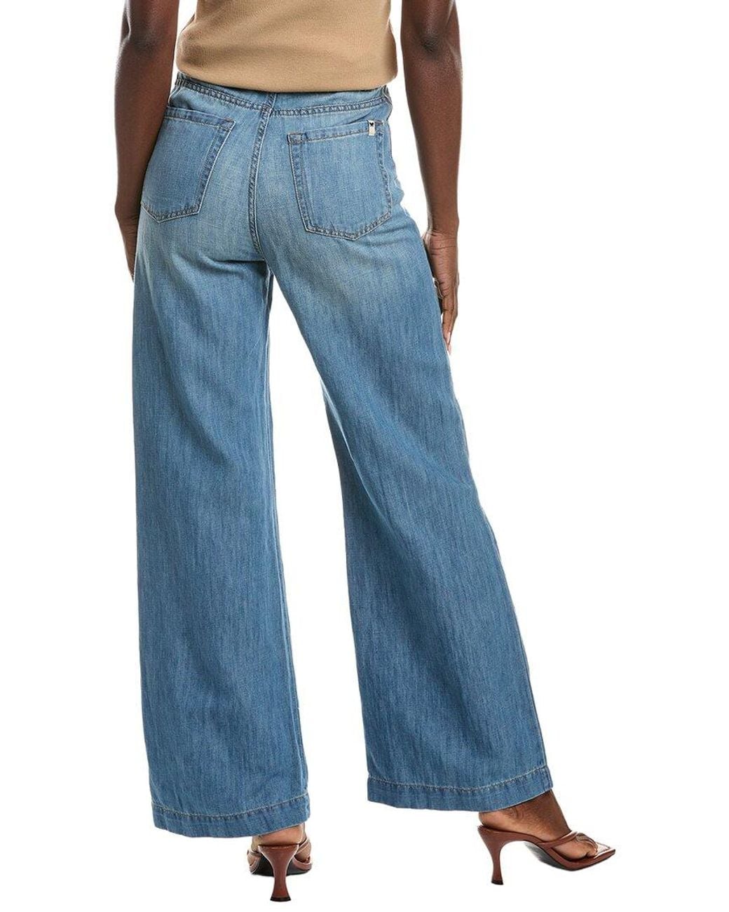 Max Mara Blue Studio Volpino Straight Jean